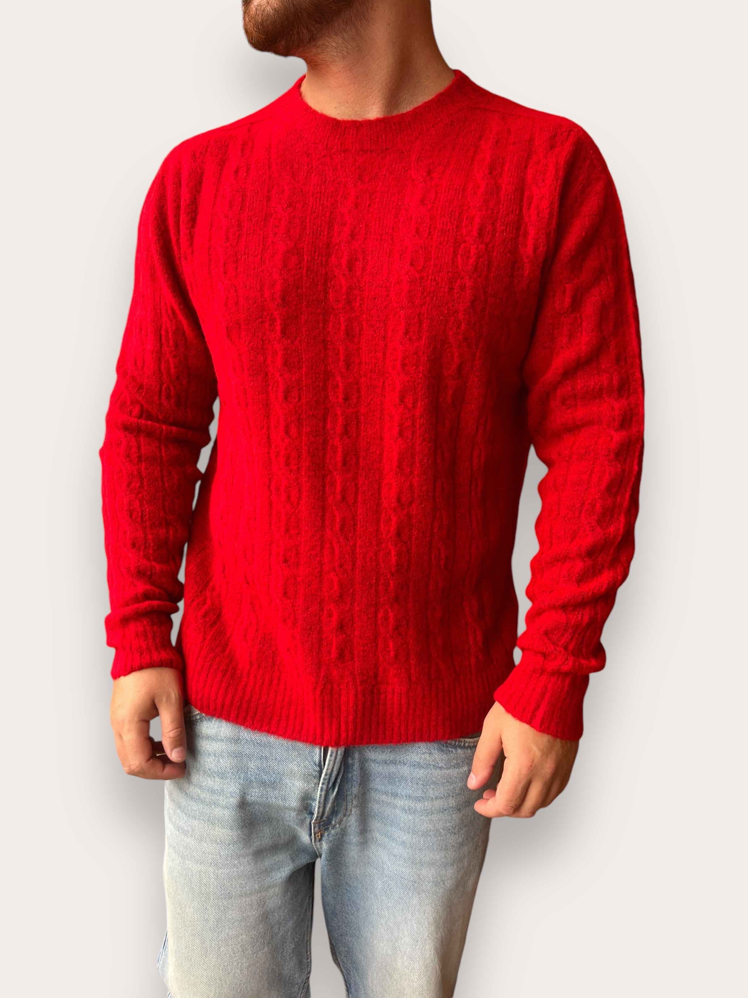 Maglione lavorato ALTATENSIONE