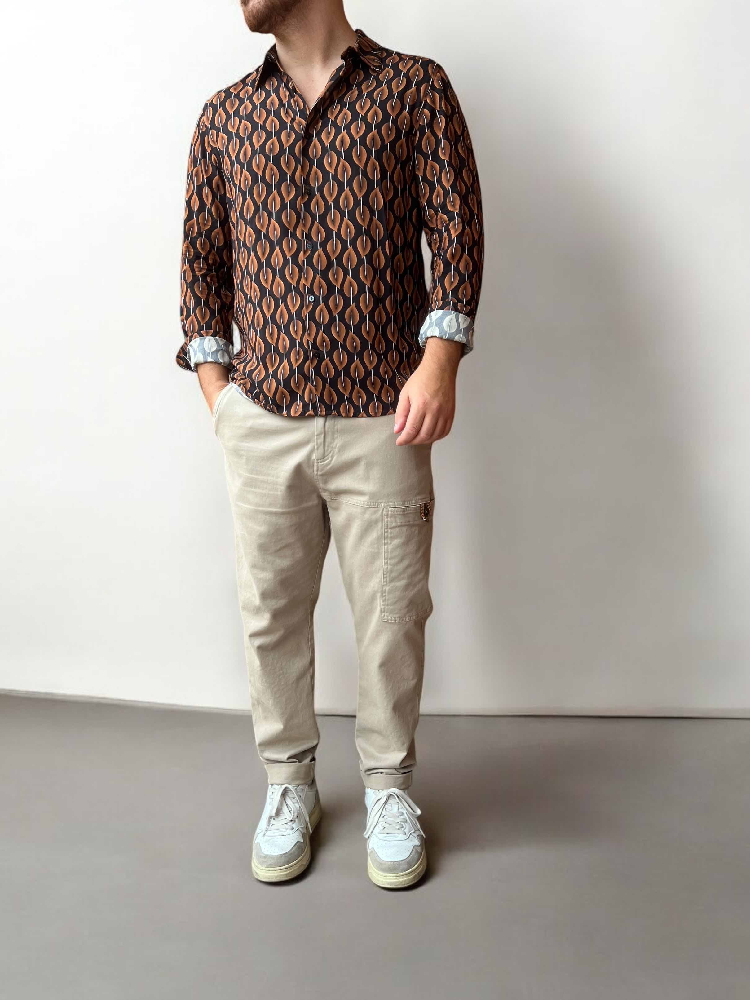Camicia viscosa faro ALTATENSIONE