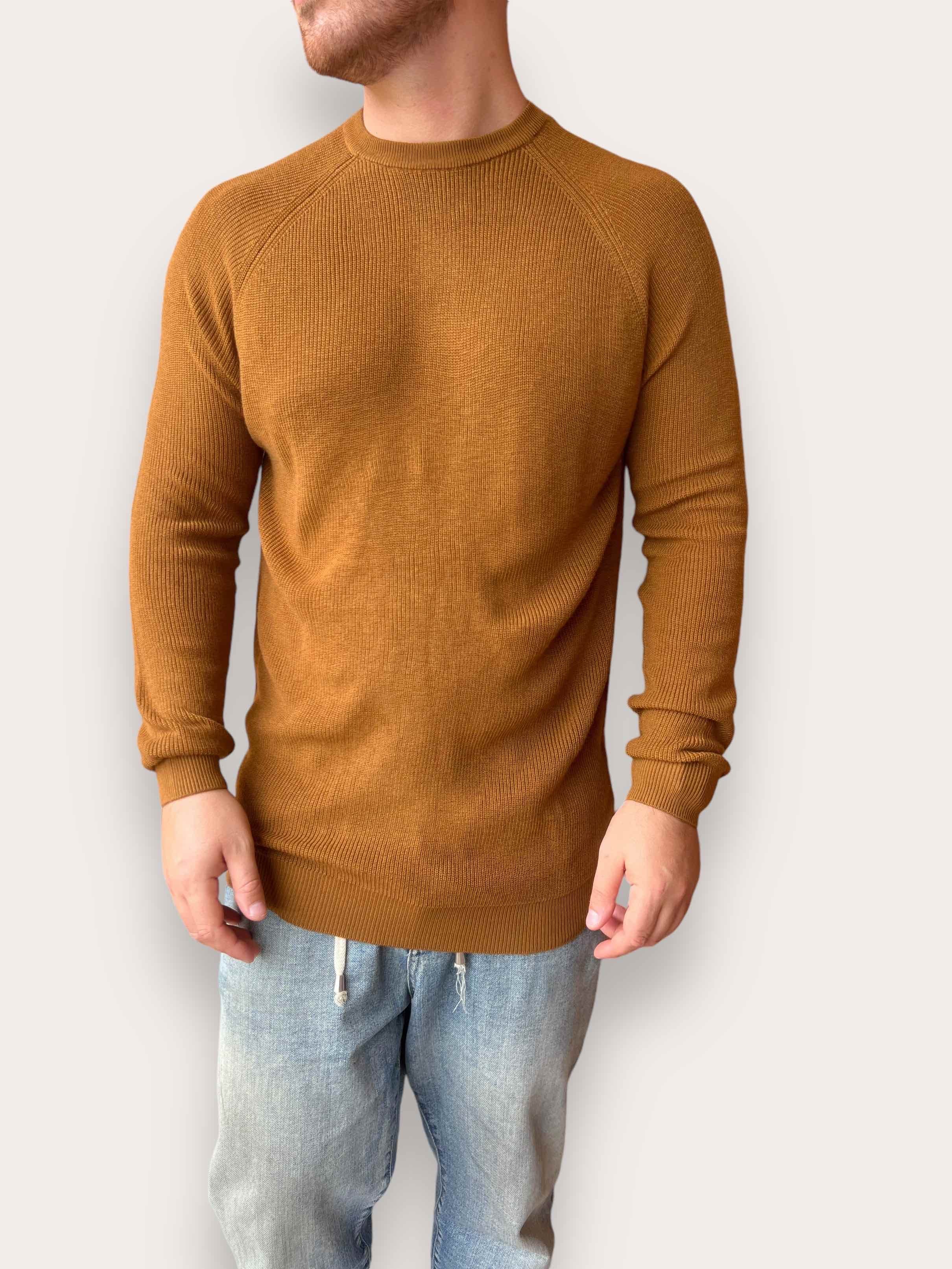 Maglione paricollo m/raglan costa OVERD