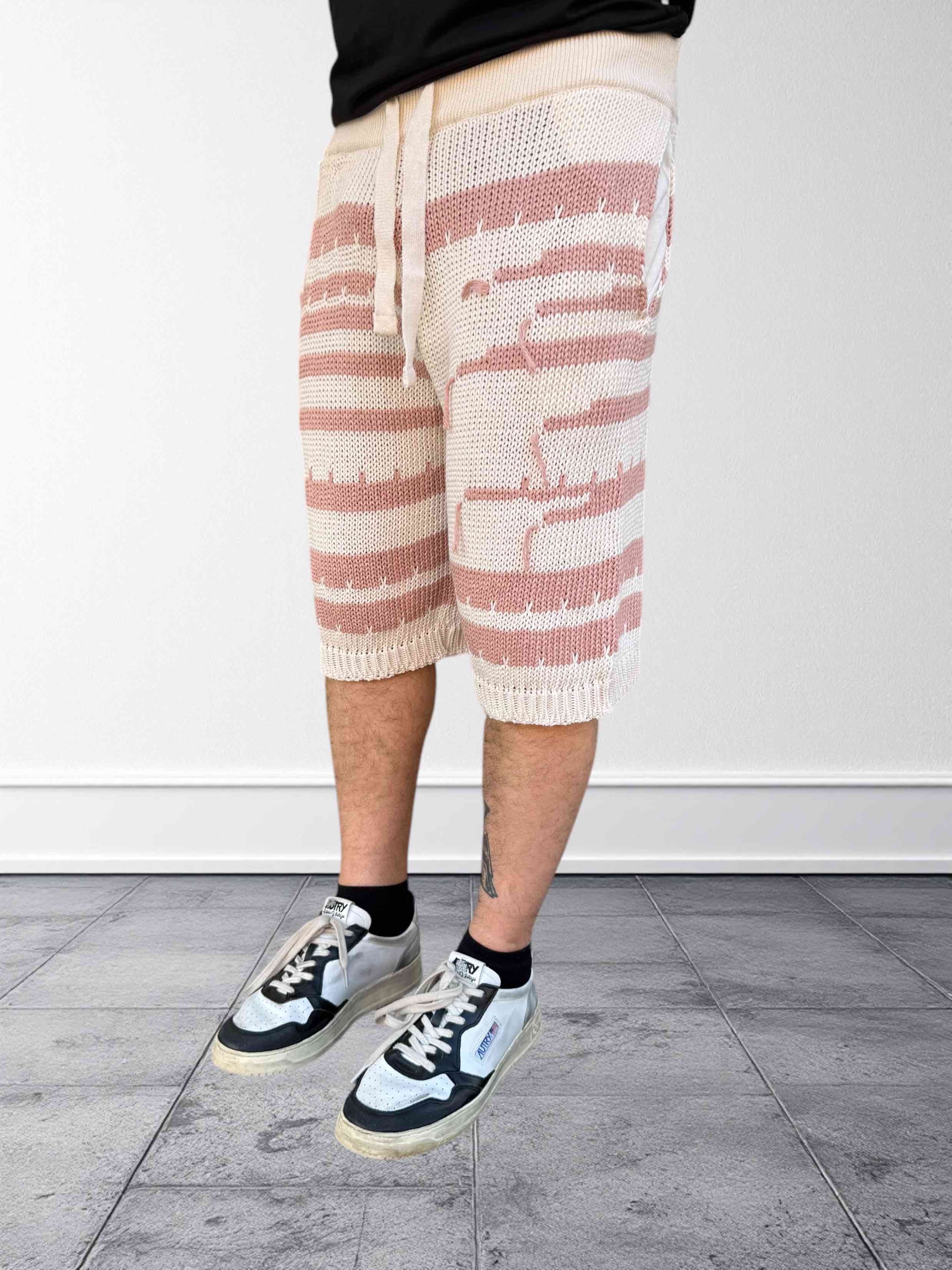Bermuda in maglia lavorato BERNA