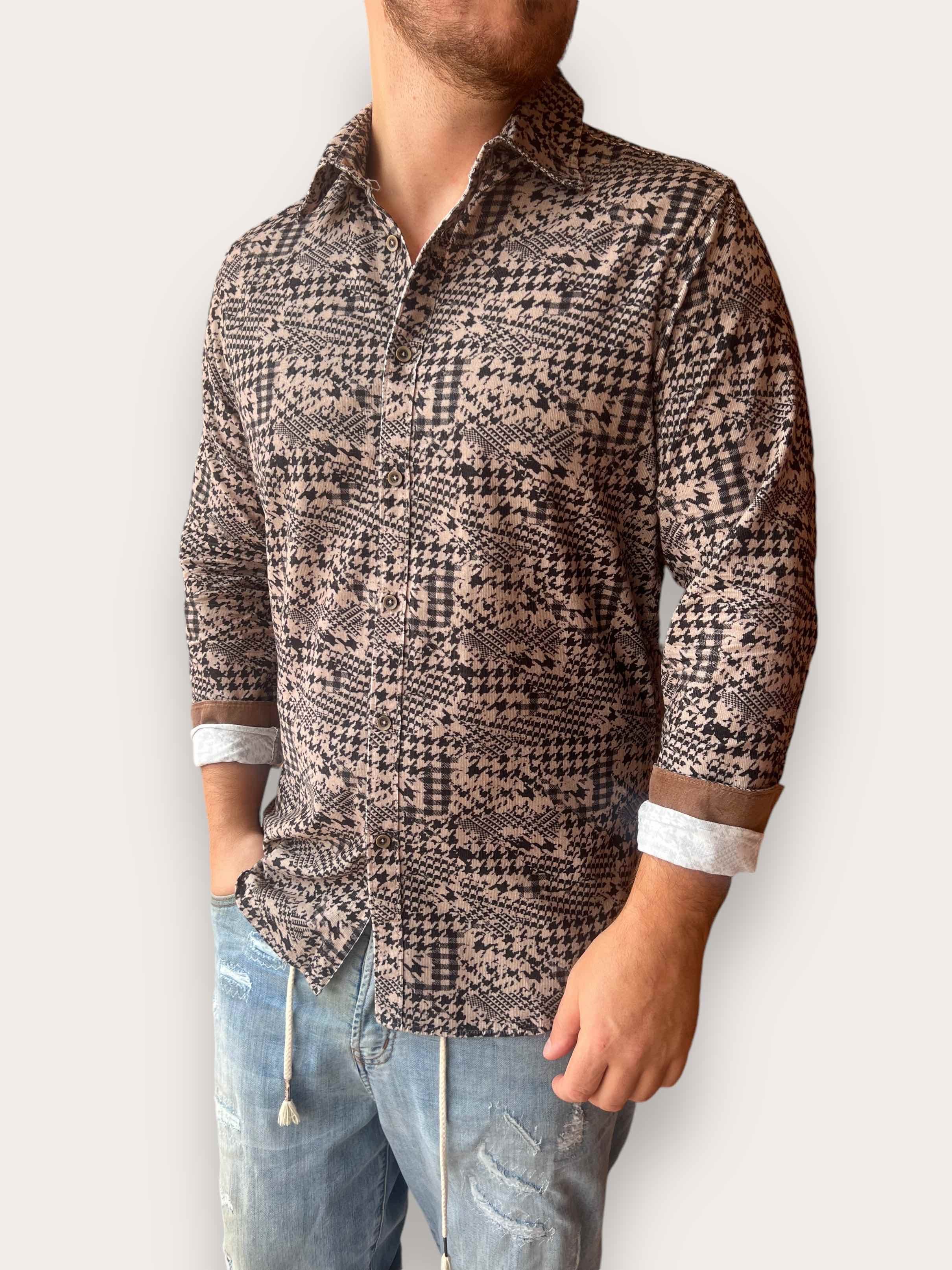 Camicia velluto GIANNI LUPO