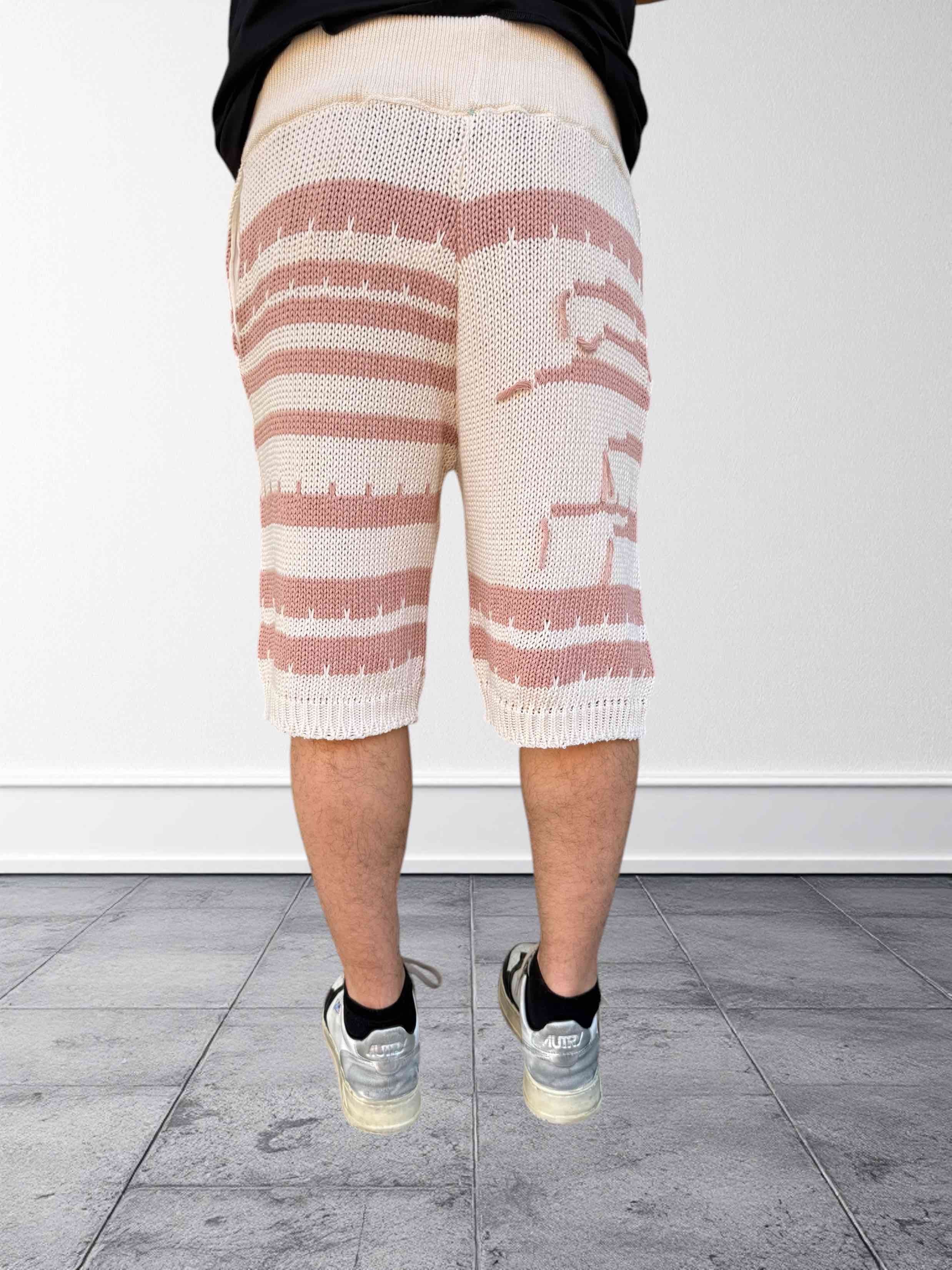Bermuda in maglia lavorato BERNA