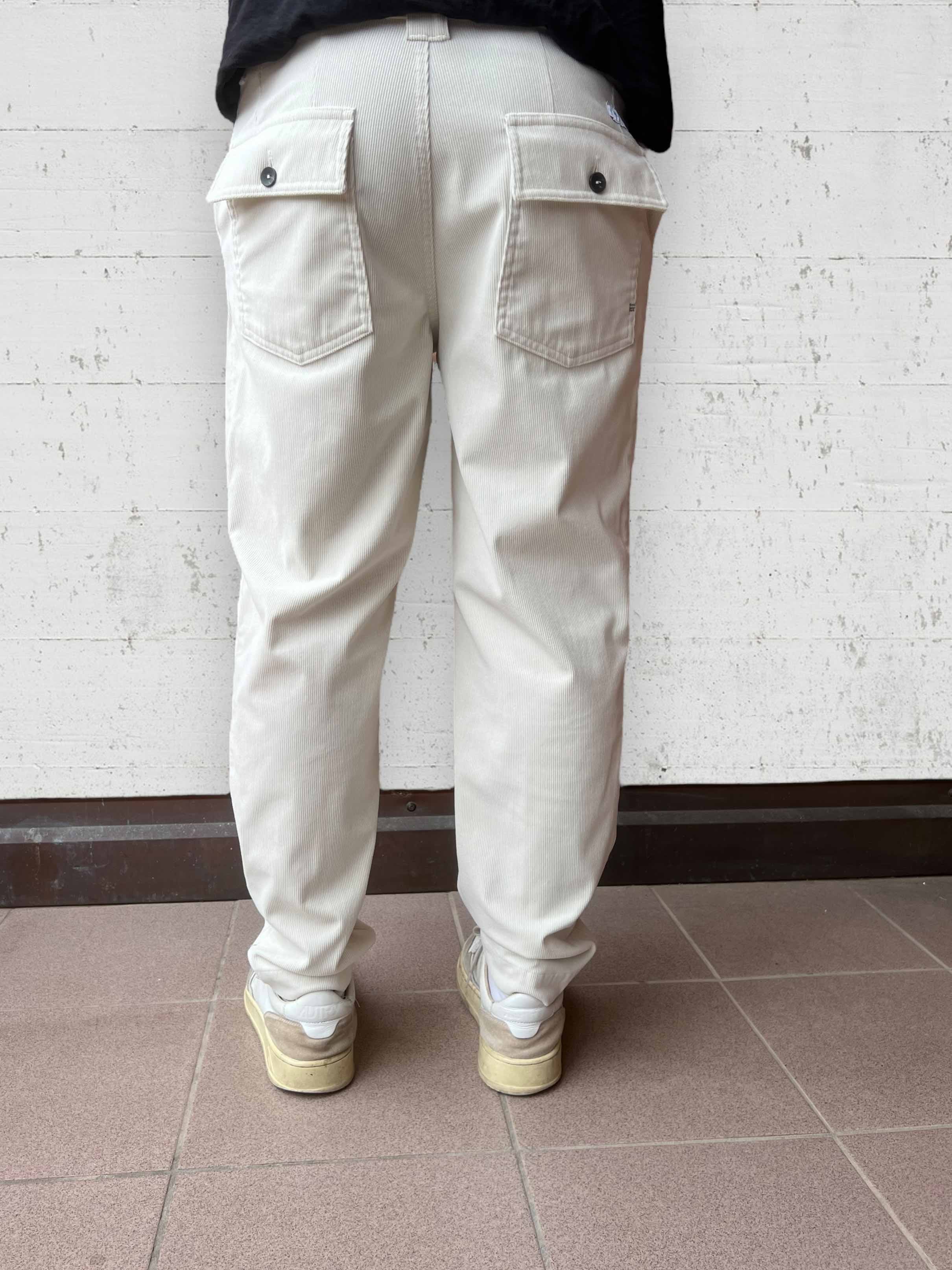 Pantalone dolce velluto ALTATENSIONE