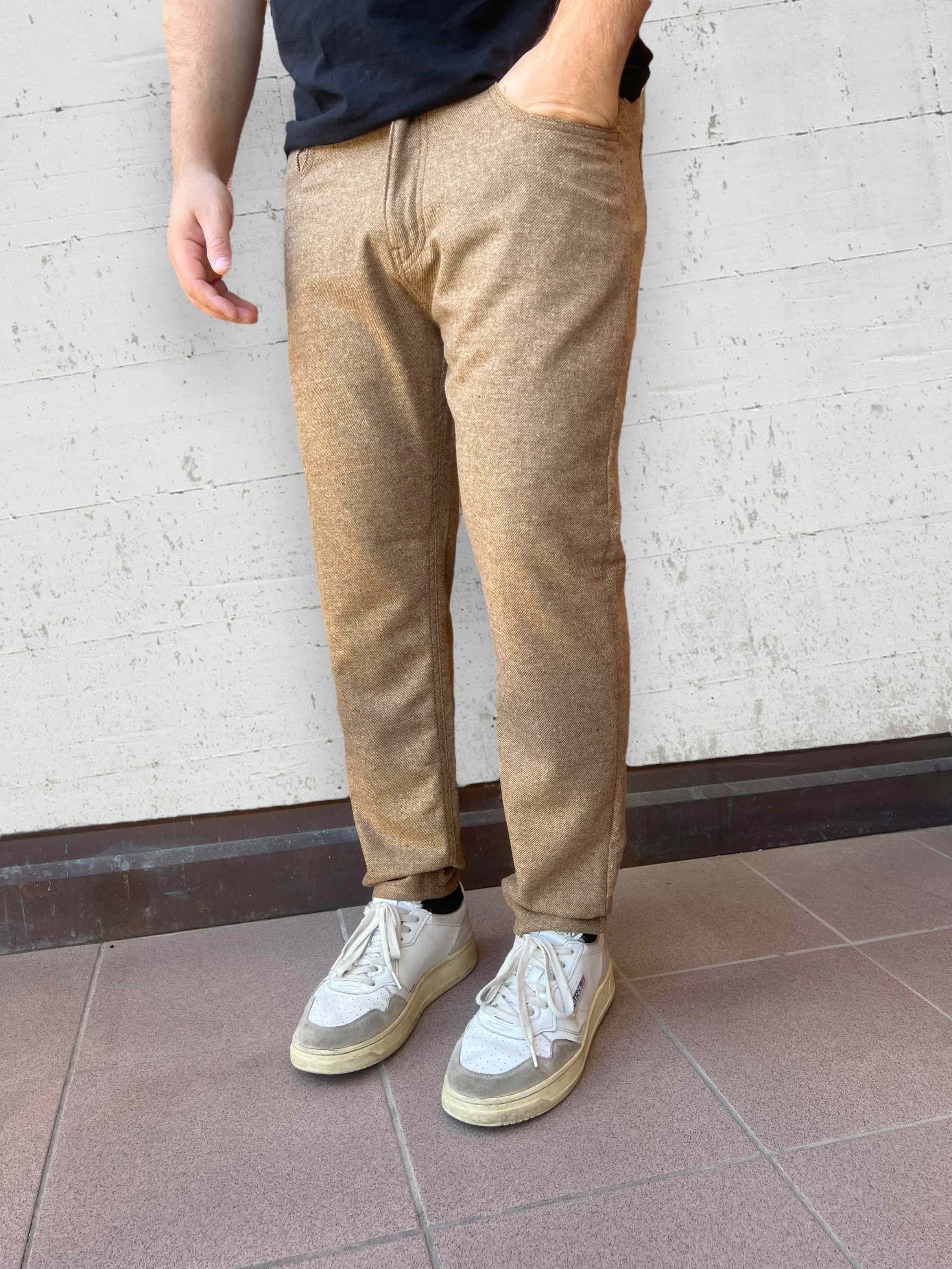 Pantalone Yellowstone cropped lana PONT