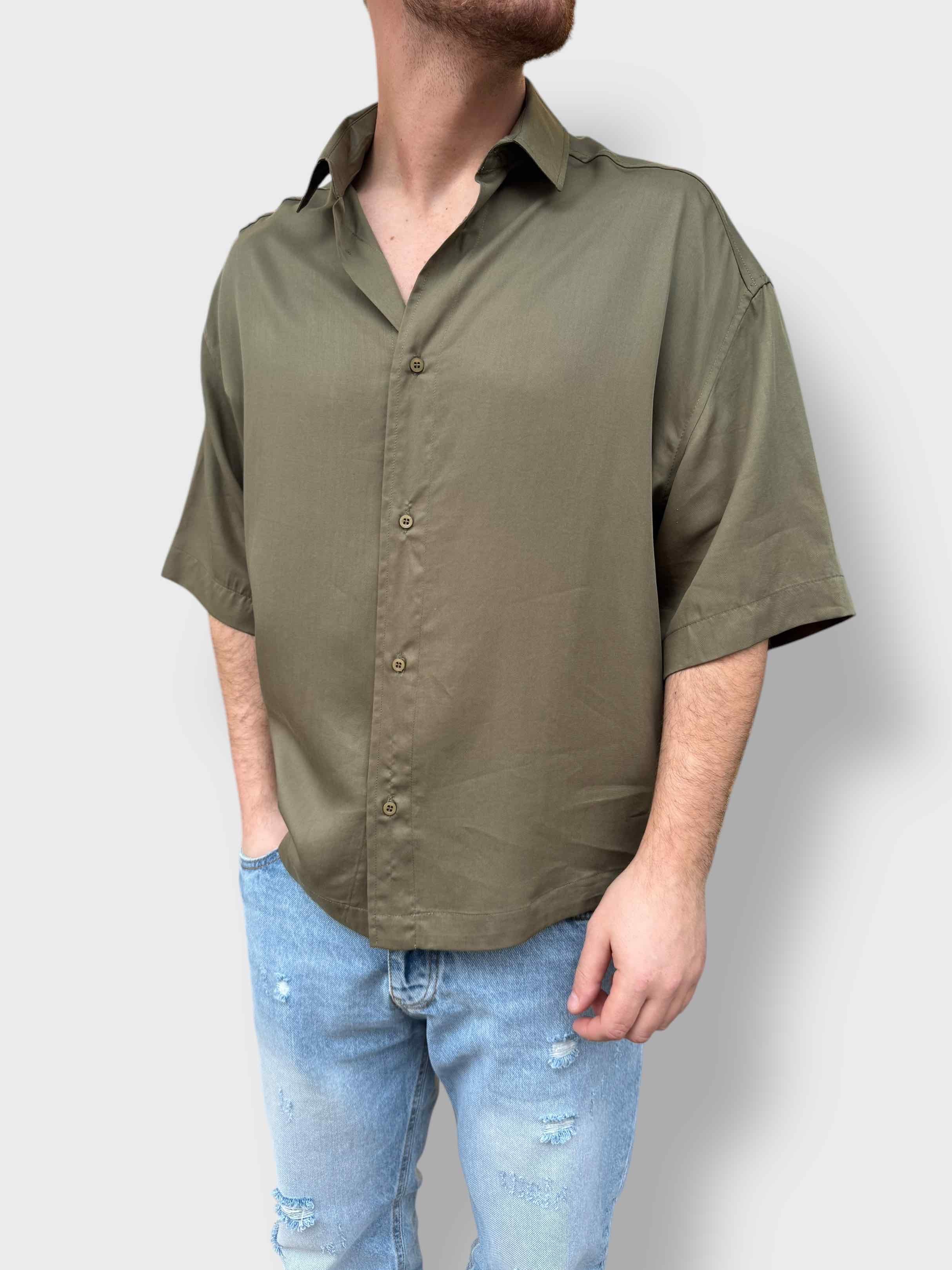 Camicia m/m tencel BERNA