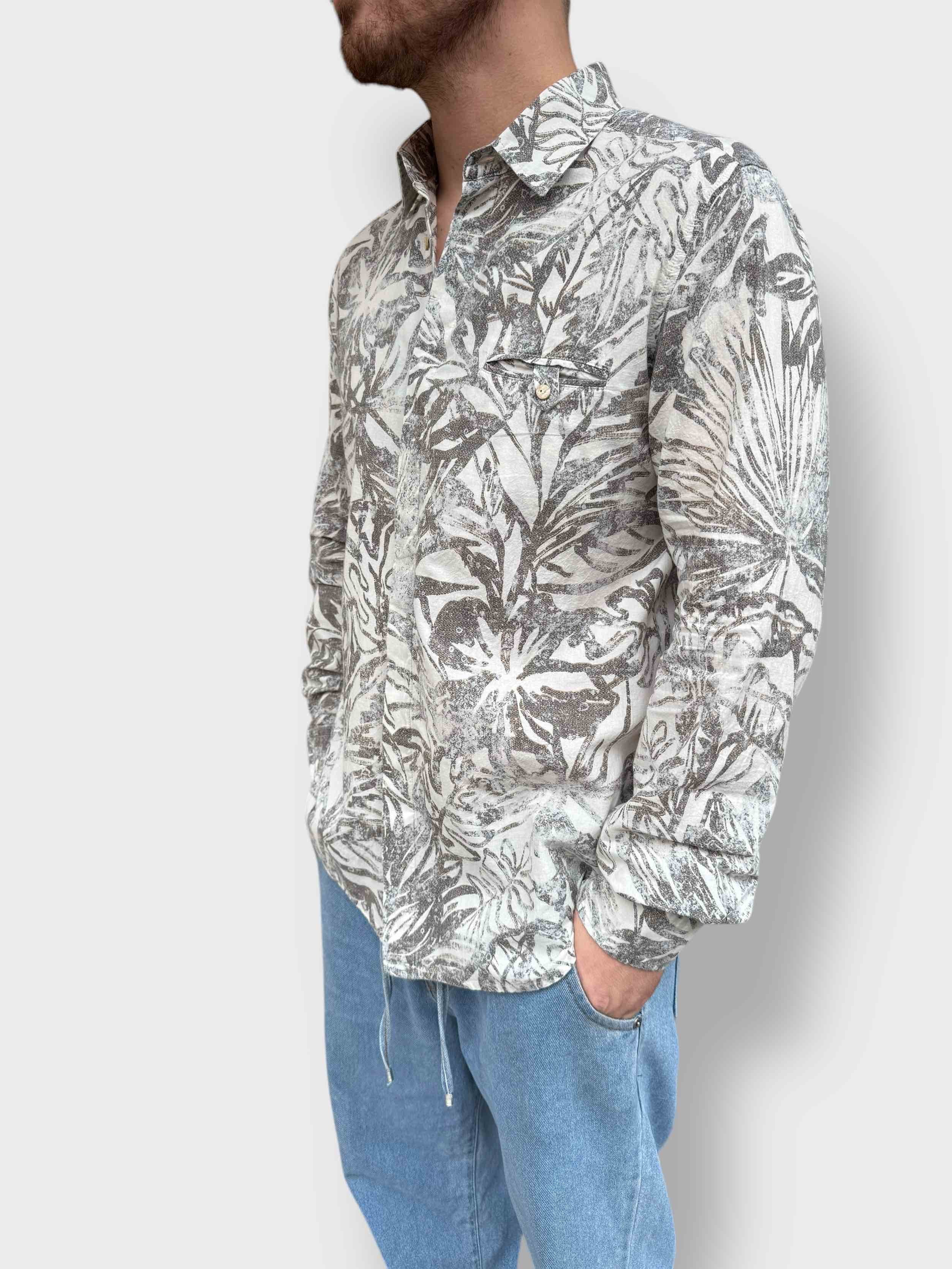 Camicia papaya cotone ALTATENSIONE