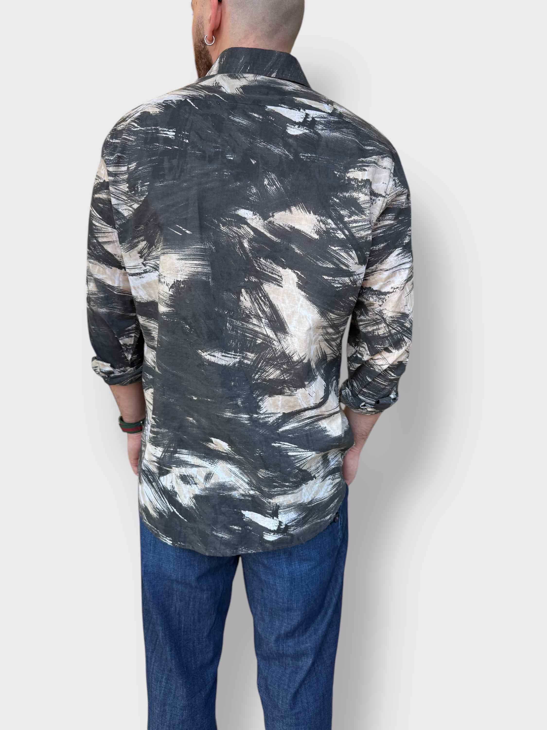 Camicia cotone zucca ALTATENSIONE