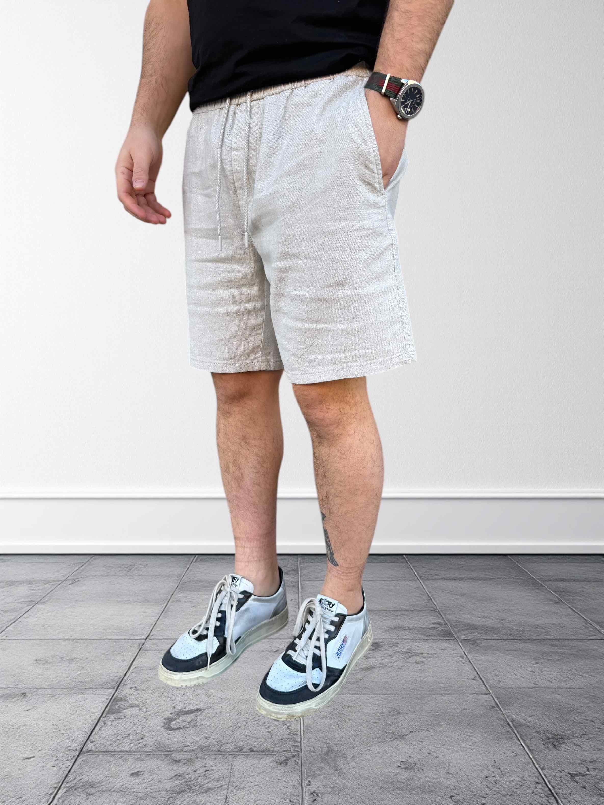 Bermuda coulisse Lino/cotone ONLY & SONS