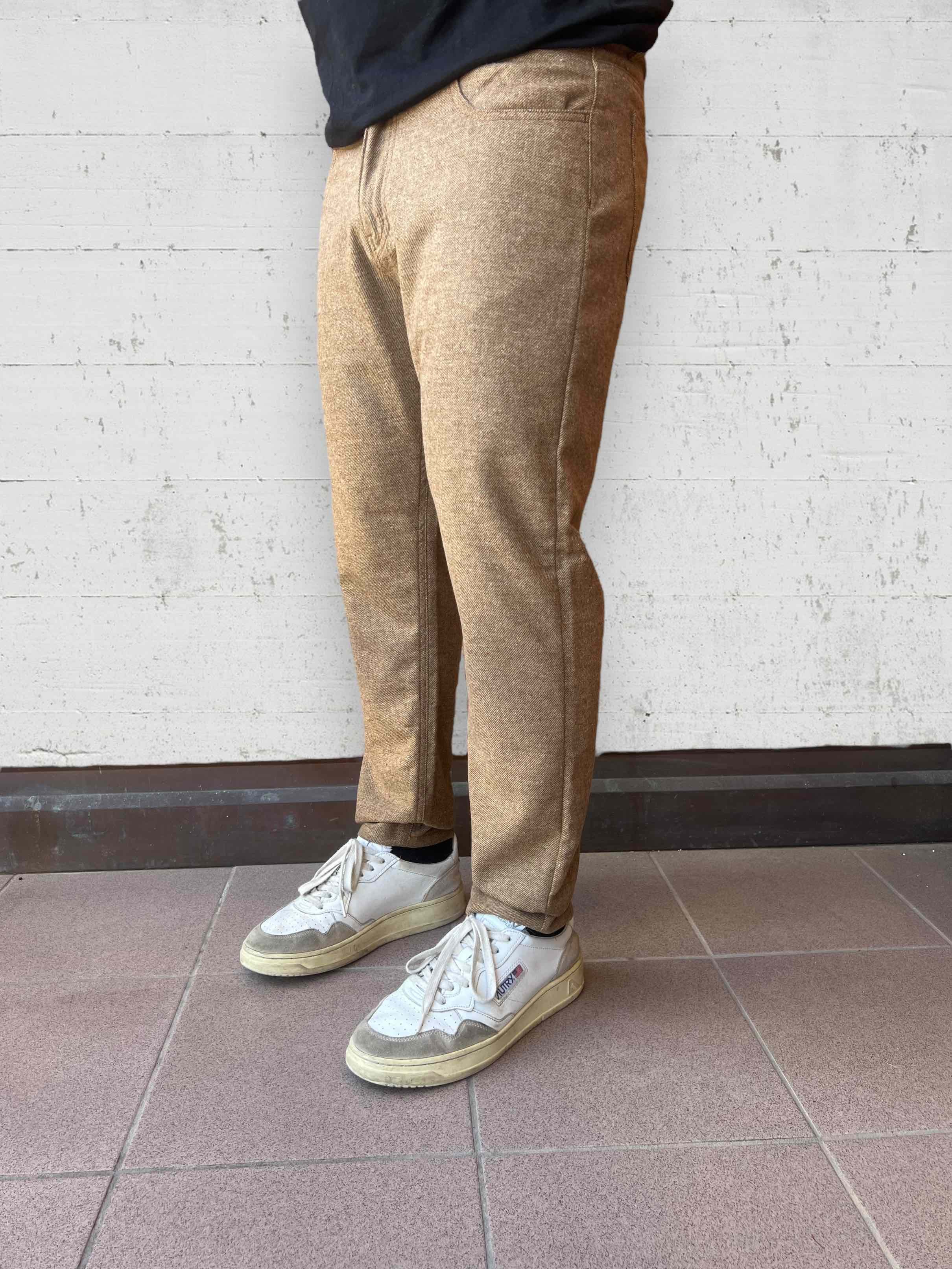 Pantalone Yellowstone cropped lana PONT