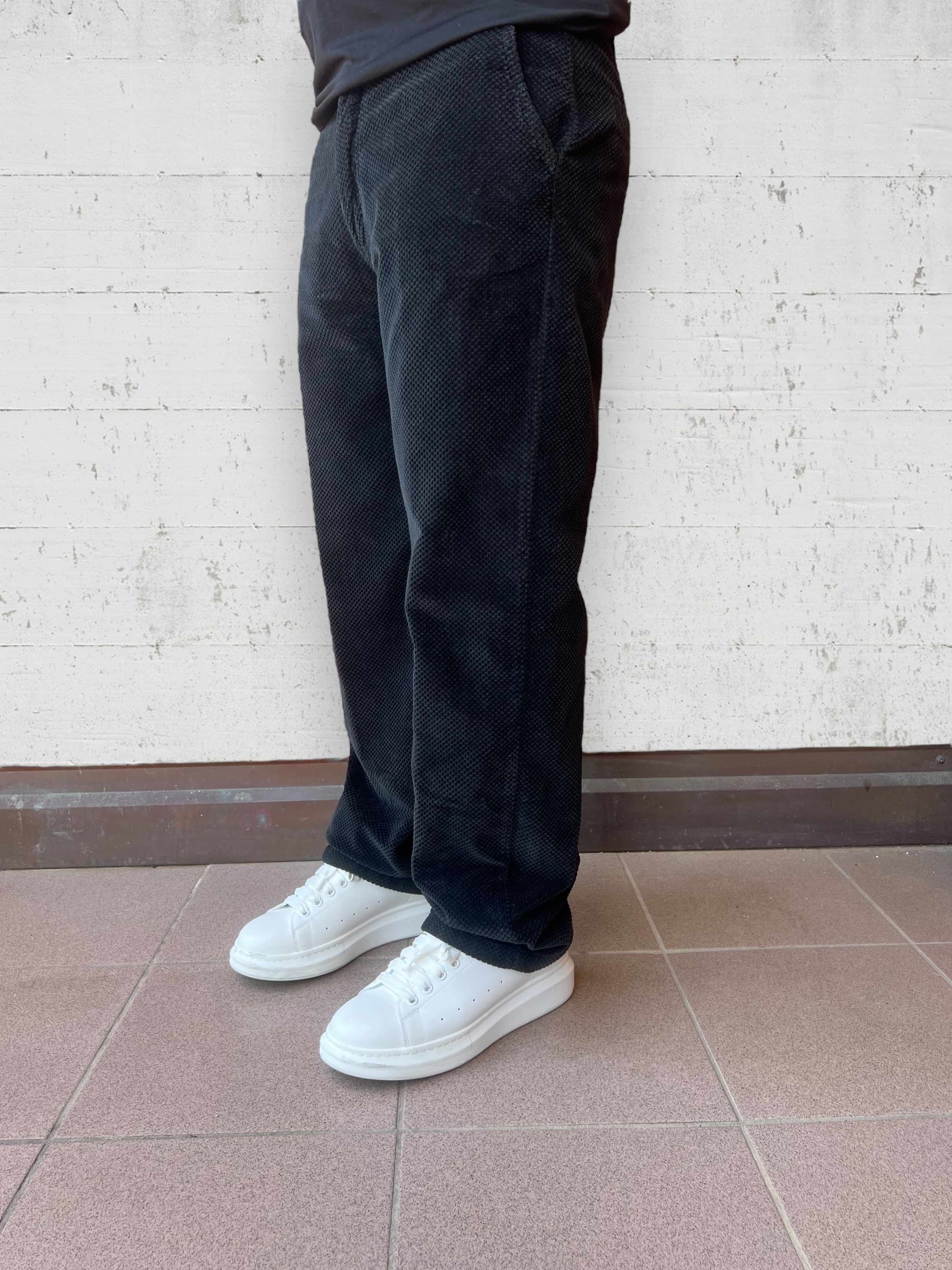 Pantalone velluto lavorato BERNA