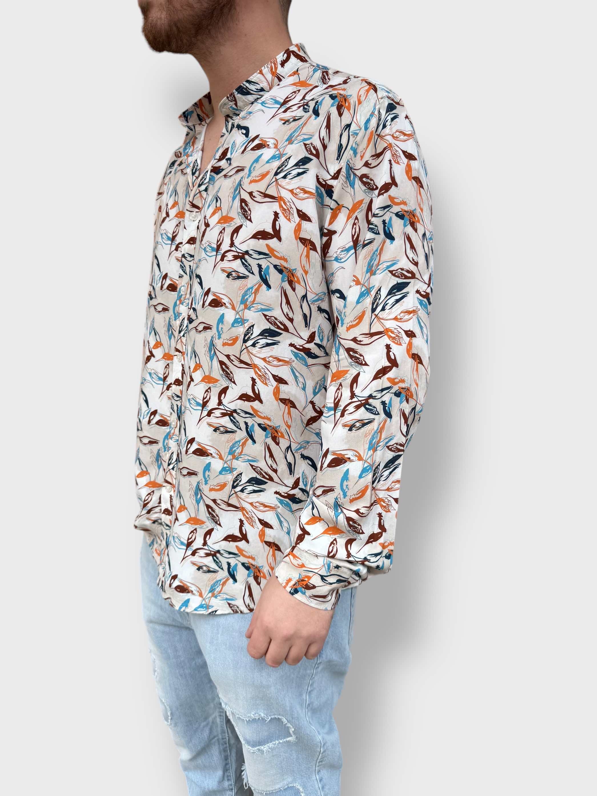 Camicia viscosa floreale OVERD