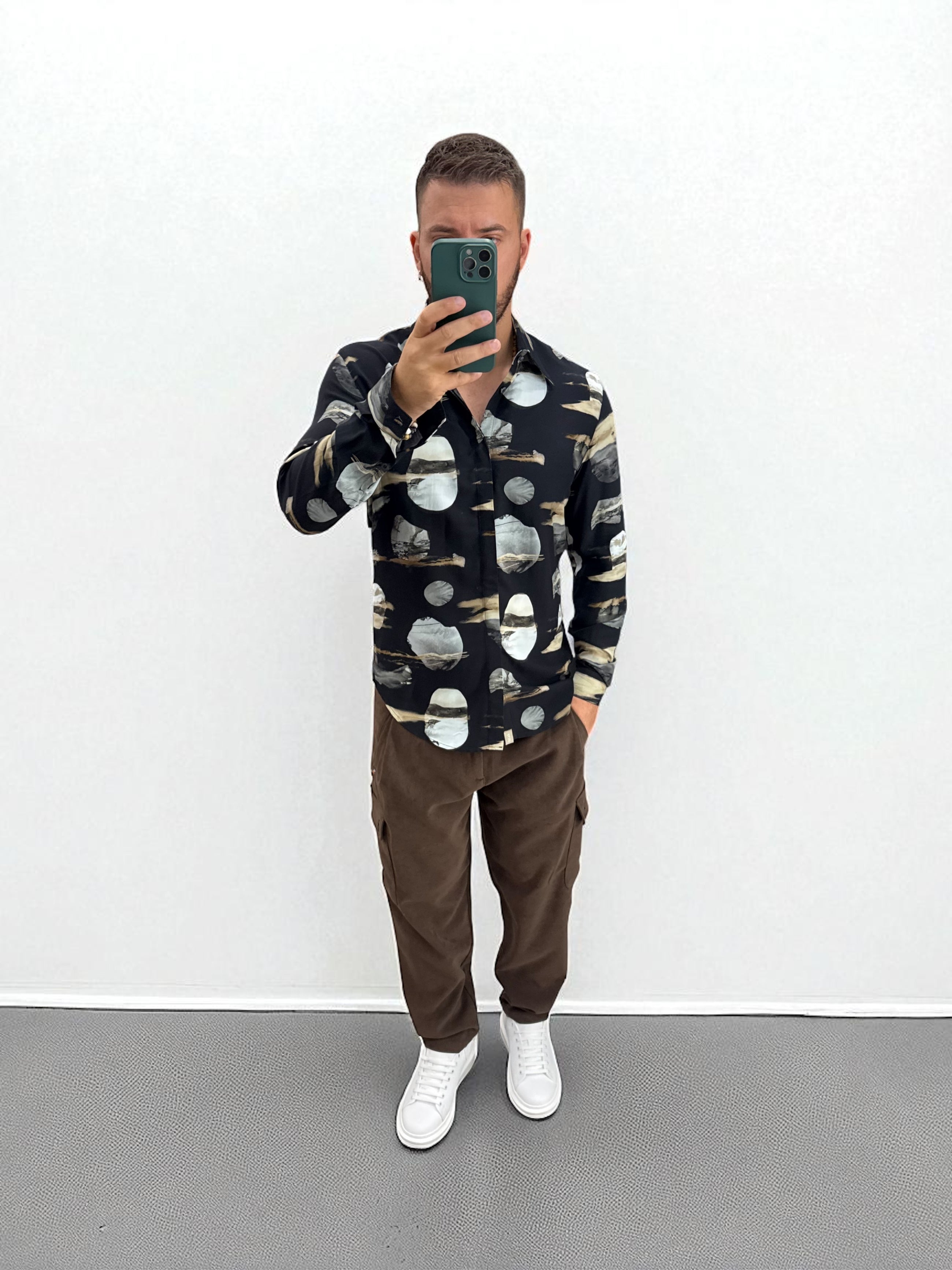 Pantalone cargo velluto campiglio 2669Y ALTATENSIONE