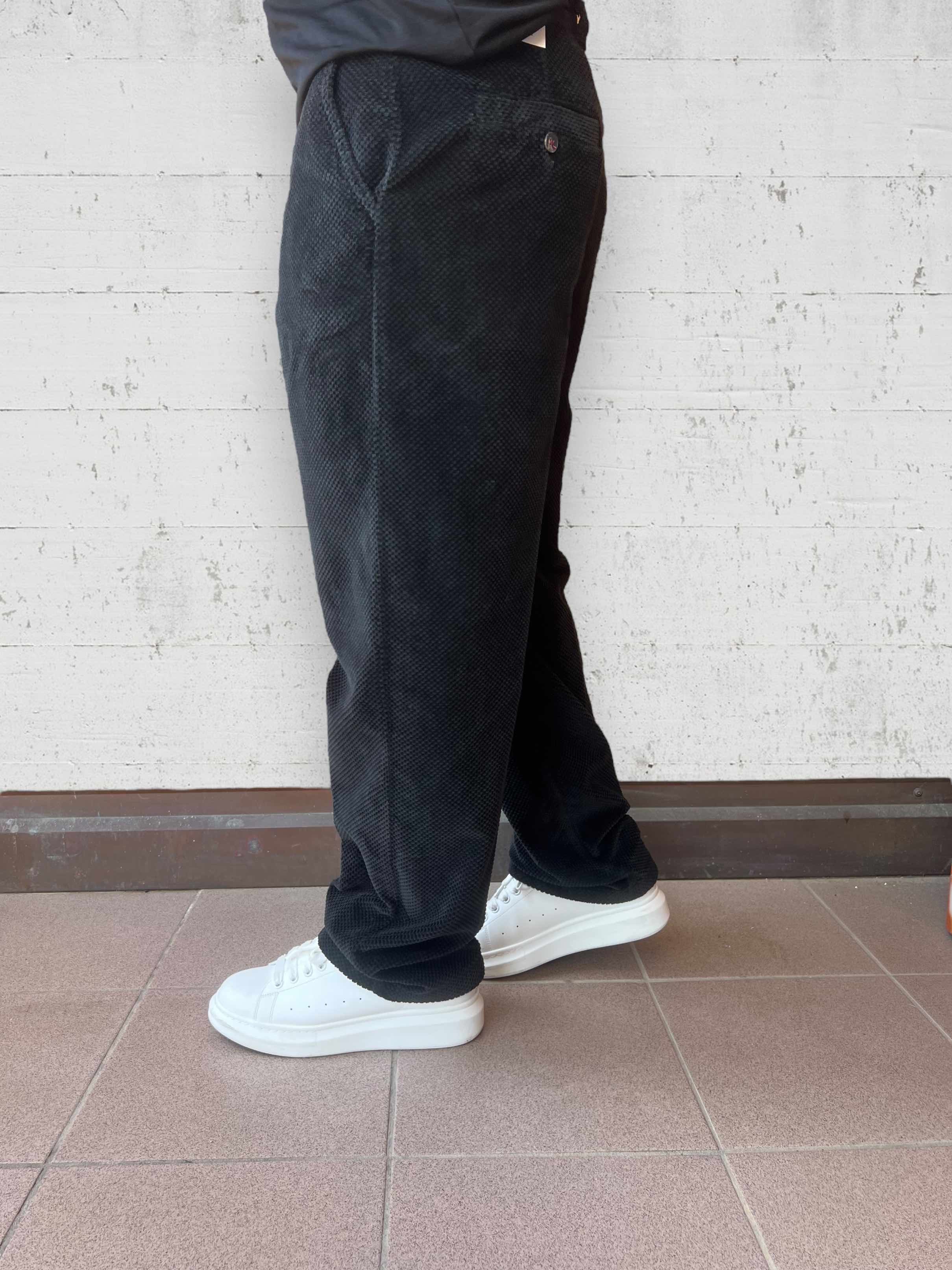 Pantalone velluto lavorato BERNA
