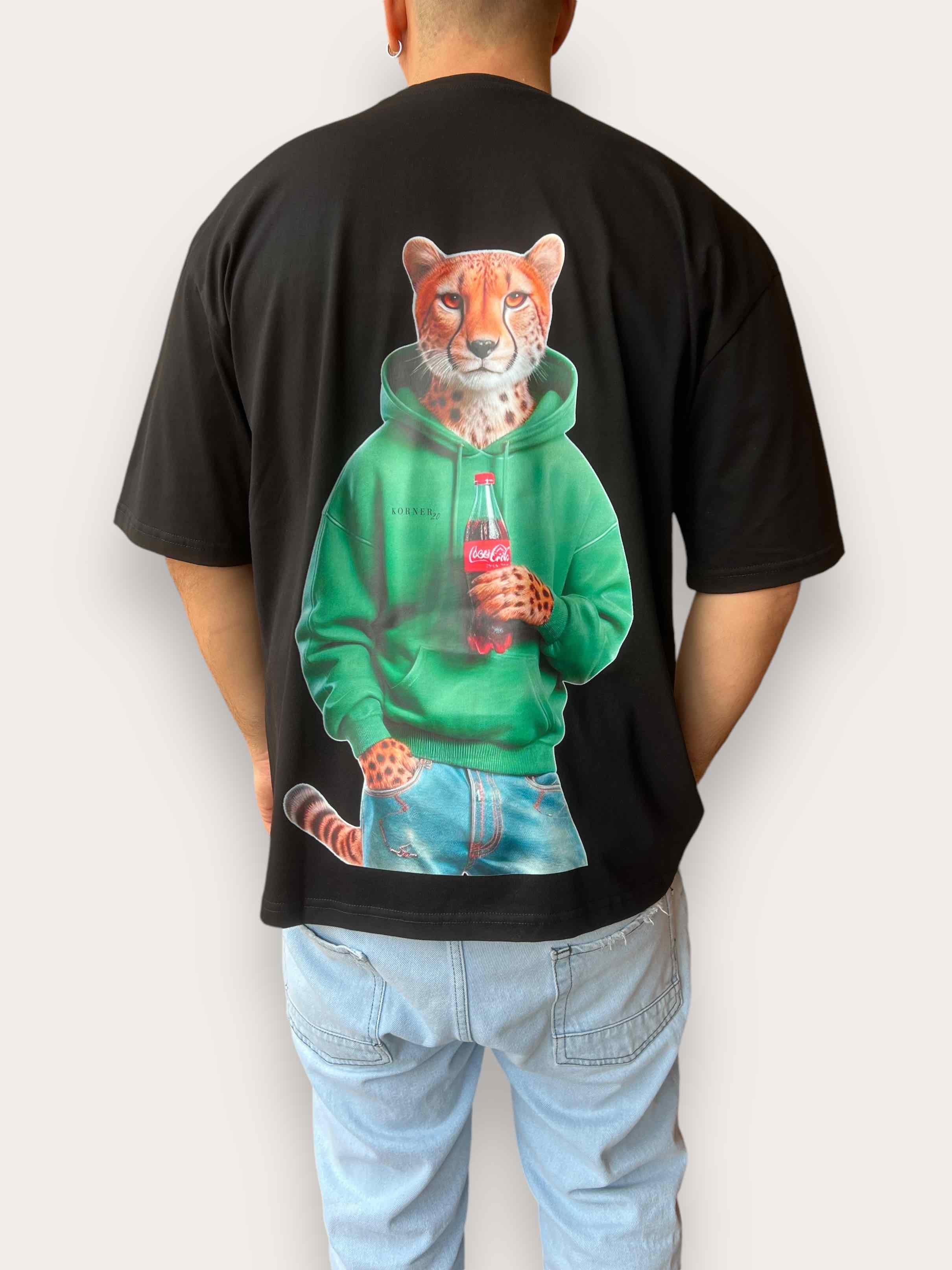 T shirt Party Animals Ghepardo KORNER 20
