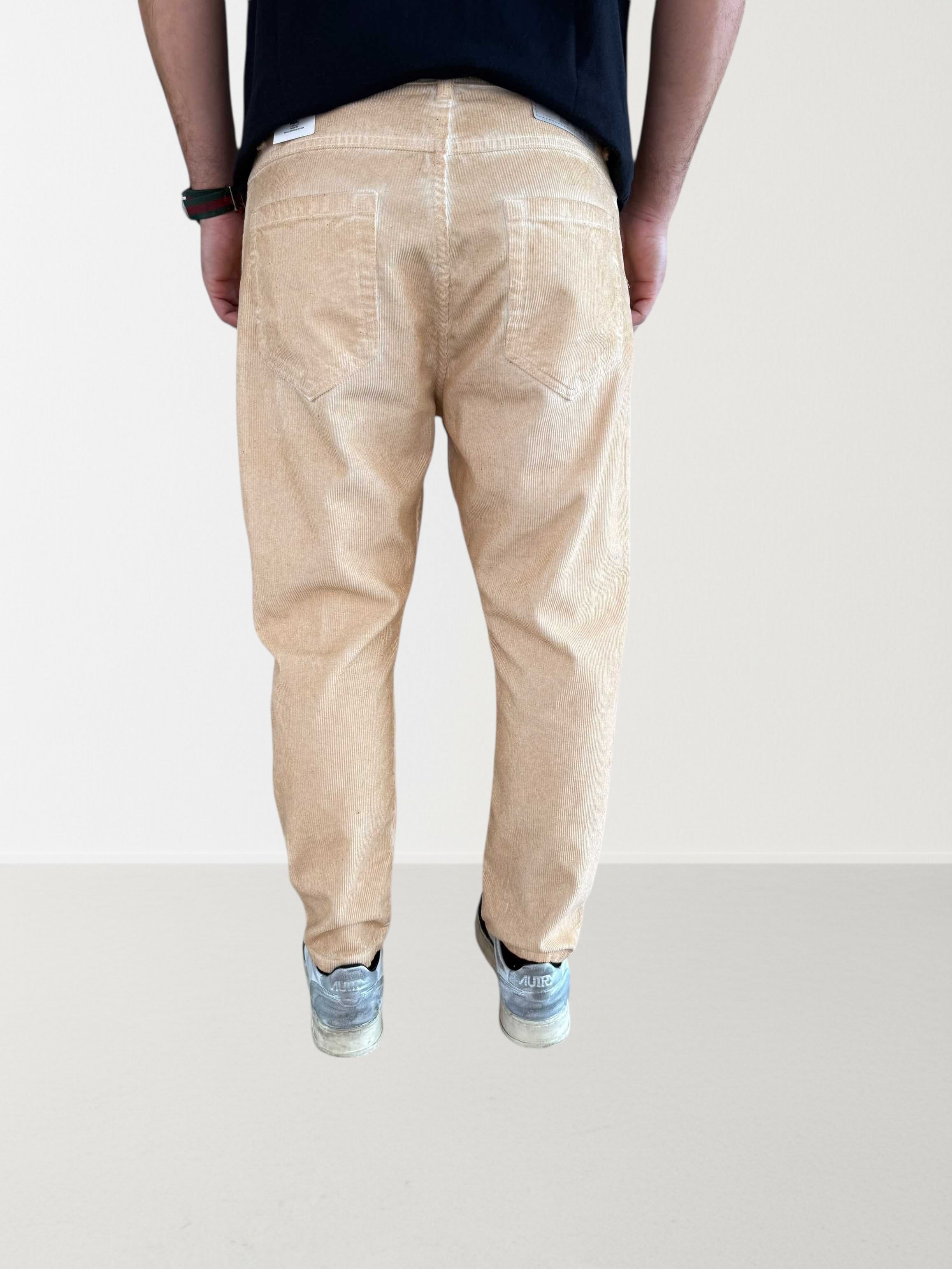 Pantalone maracana cropped velluto 073 BERNA