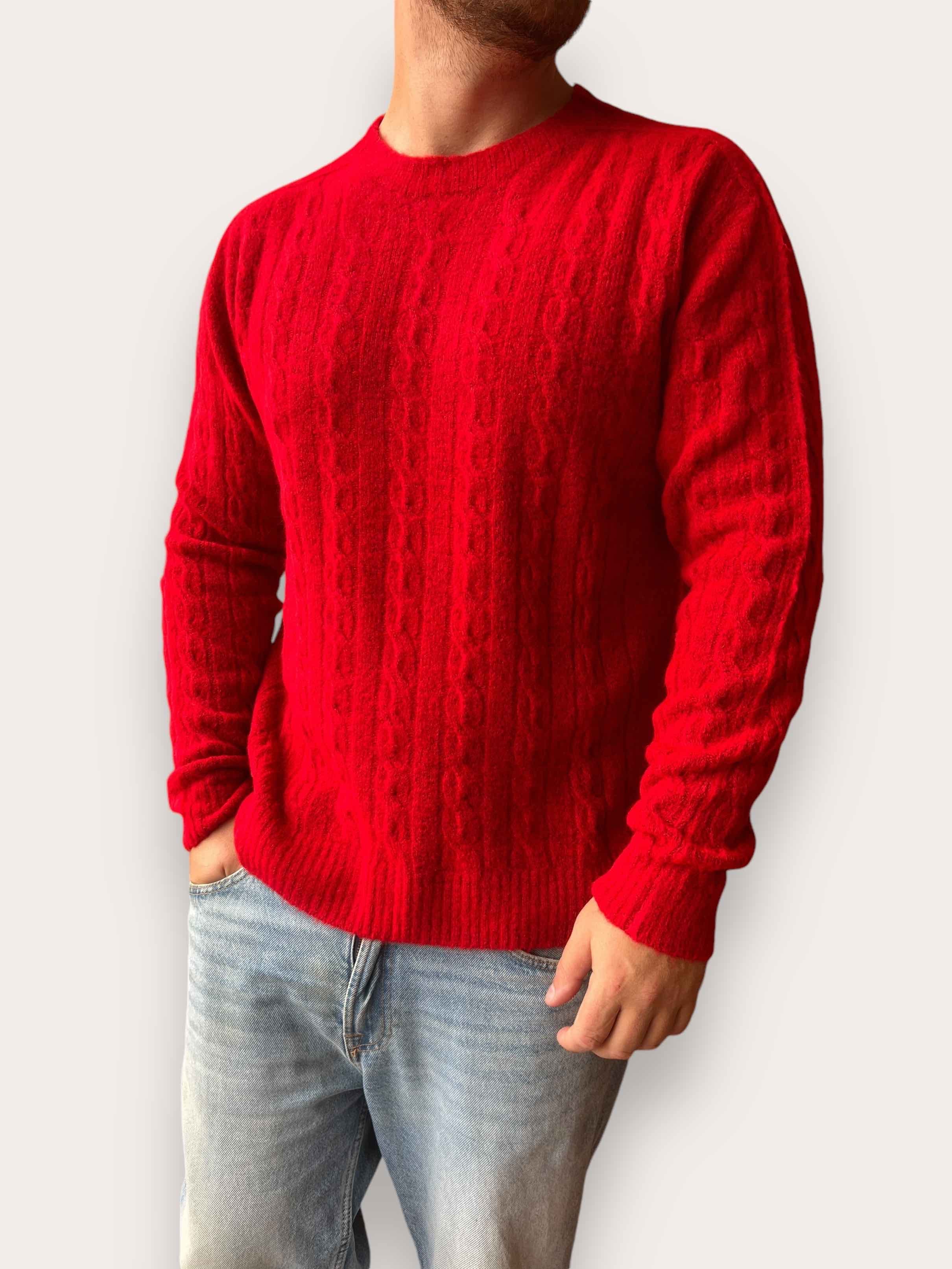 Maglione lavorato ALTATENSIONE