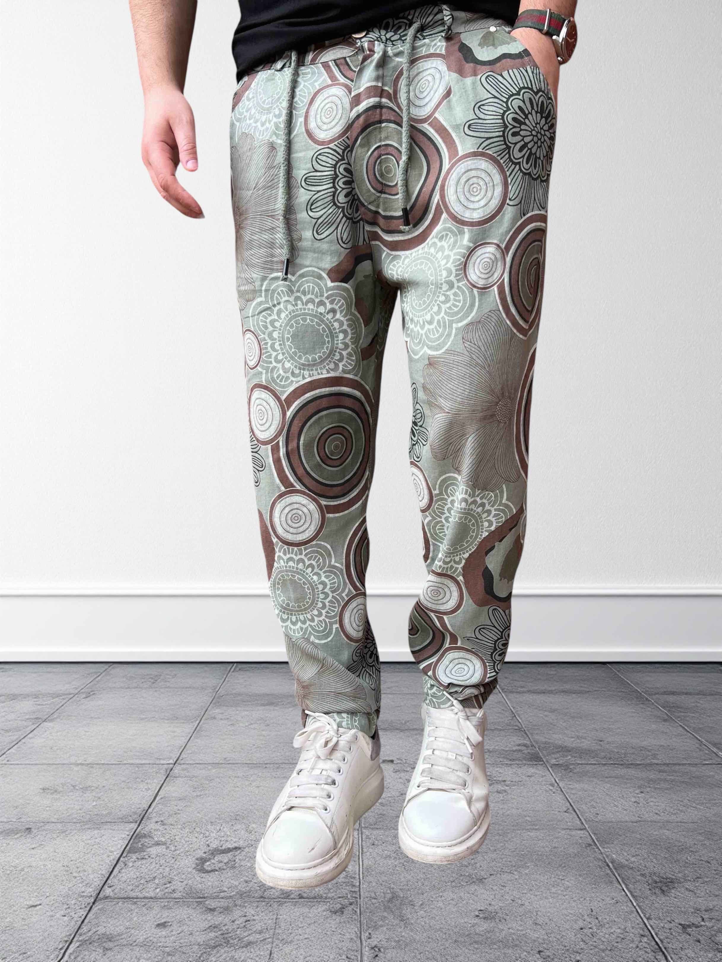 Pantalone lino/viscosa BL11