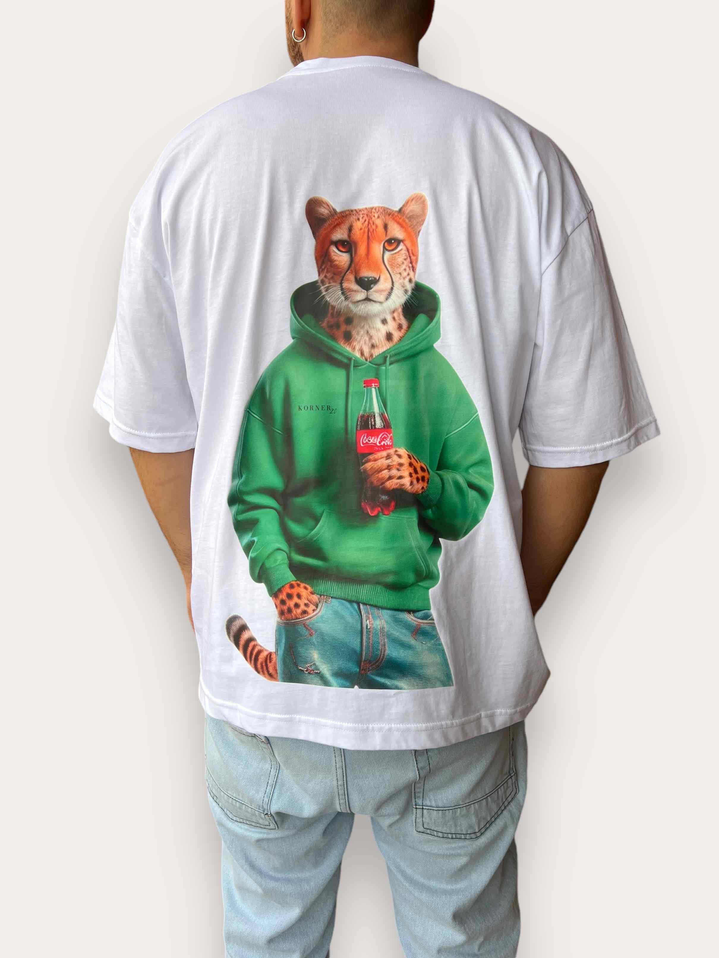 T shirt Party Animals Ghepardo KORNER 20