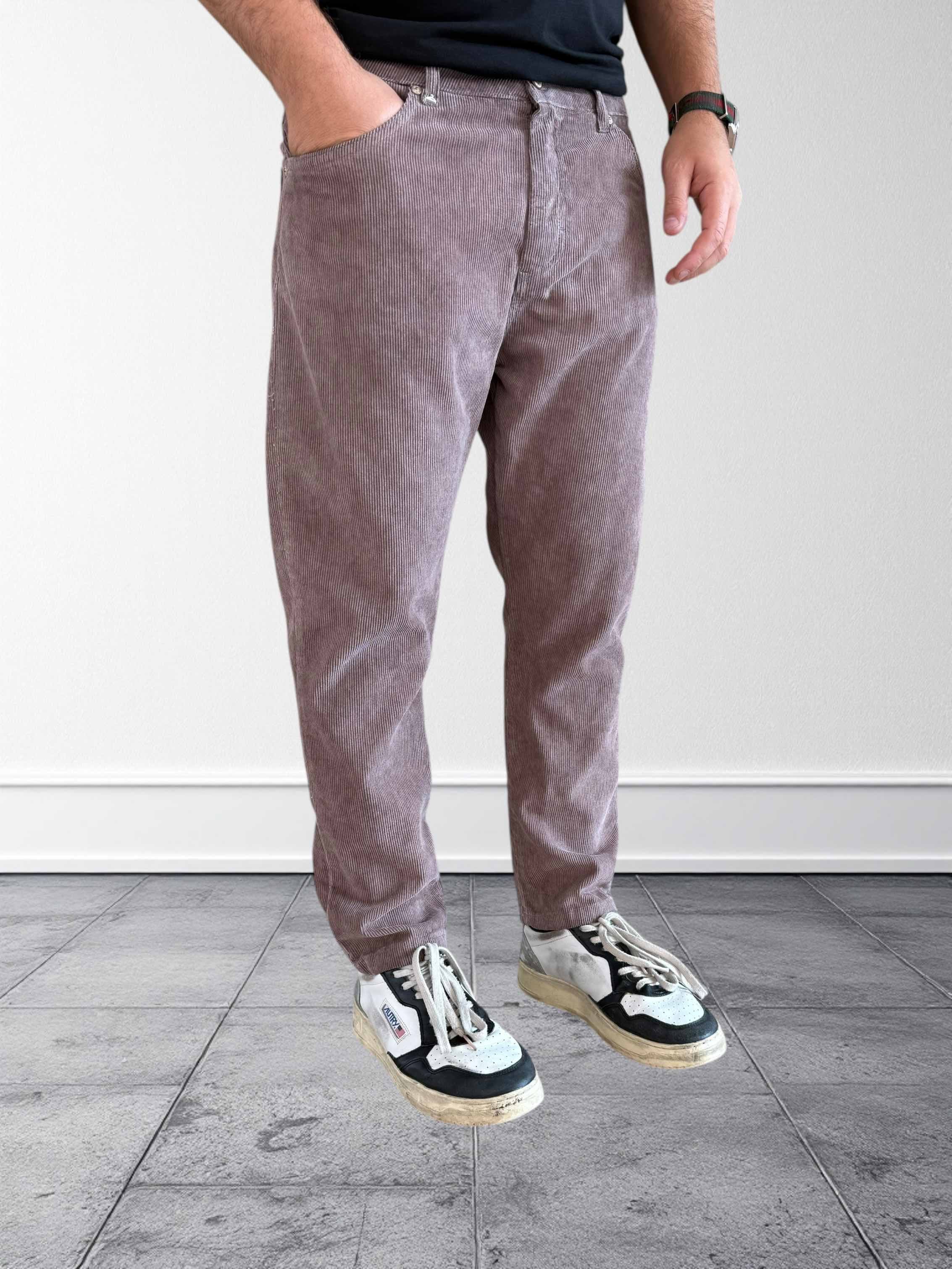 Pantalone maracana velluto 073 BERNA