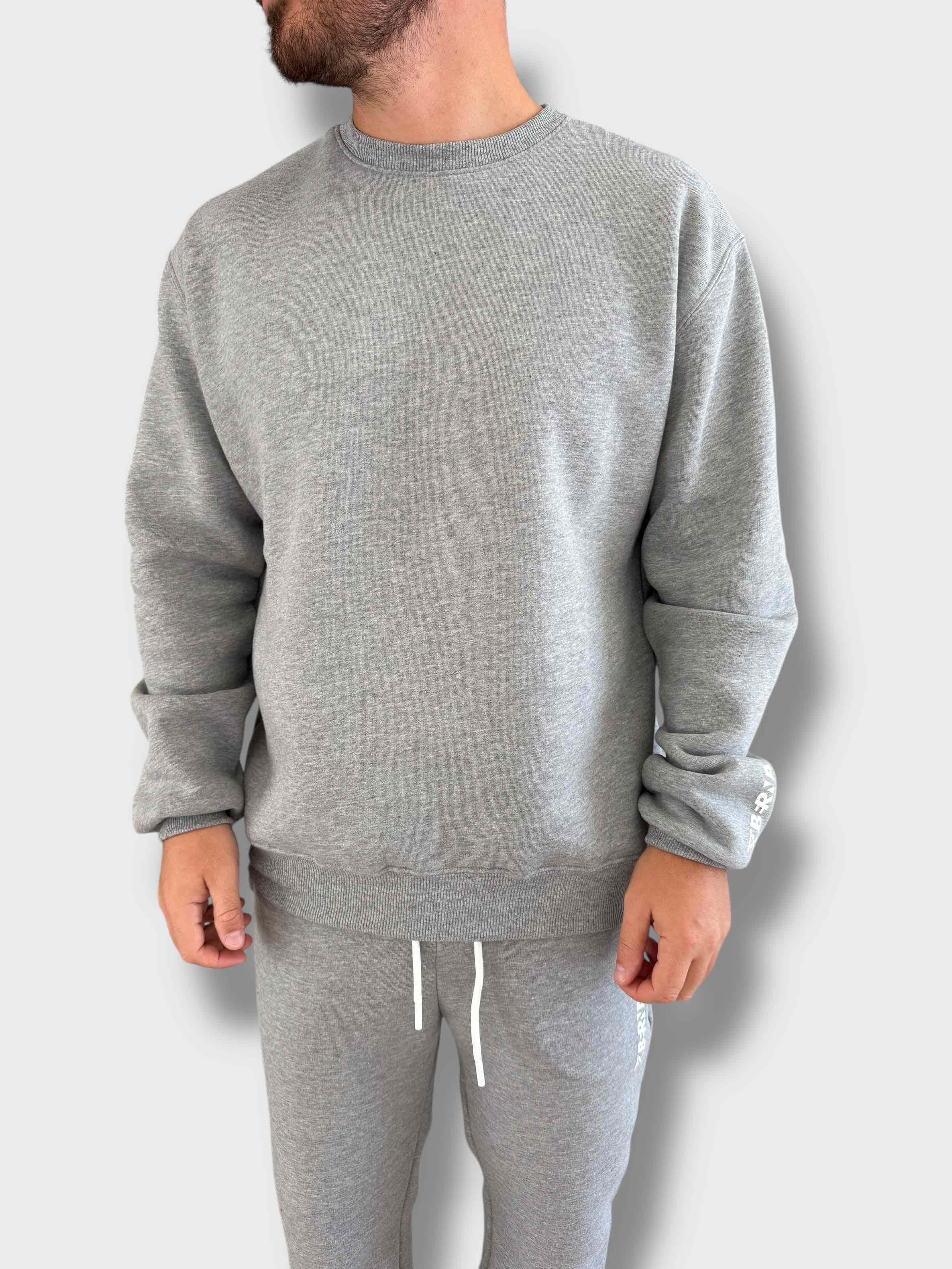 Felpa girocollo logo 020 BERNA