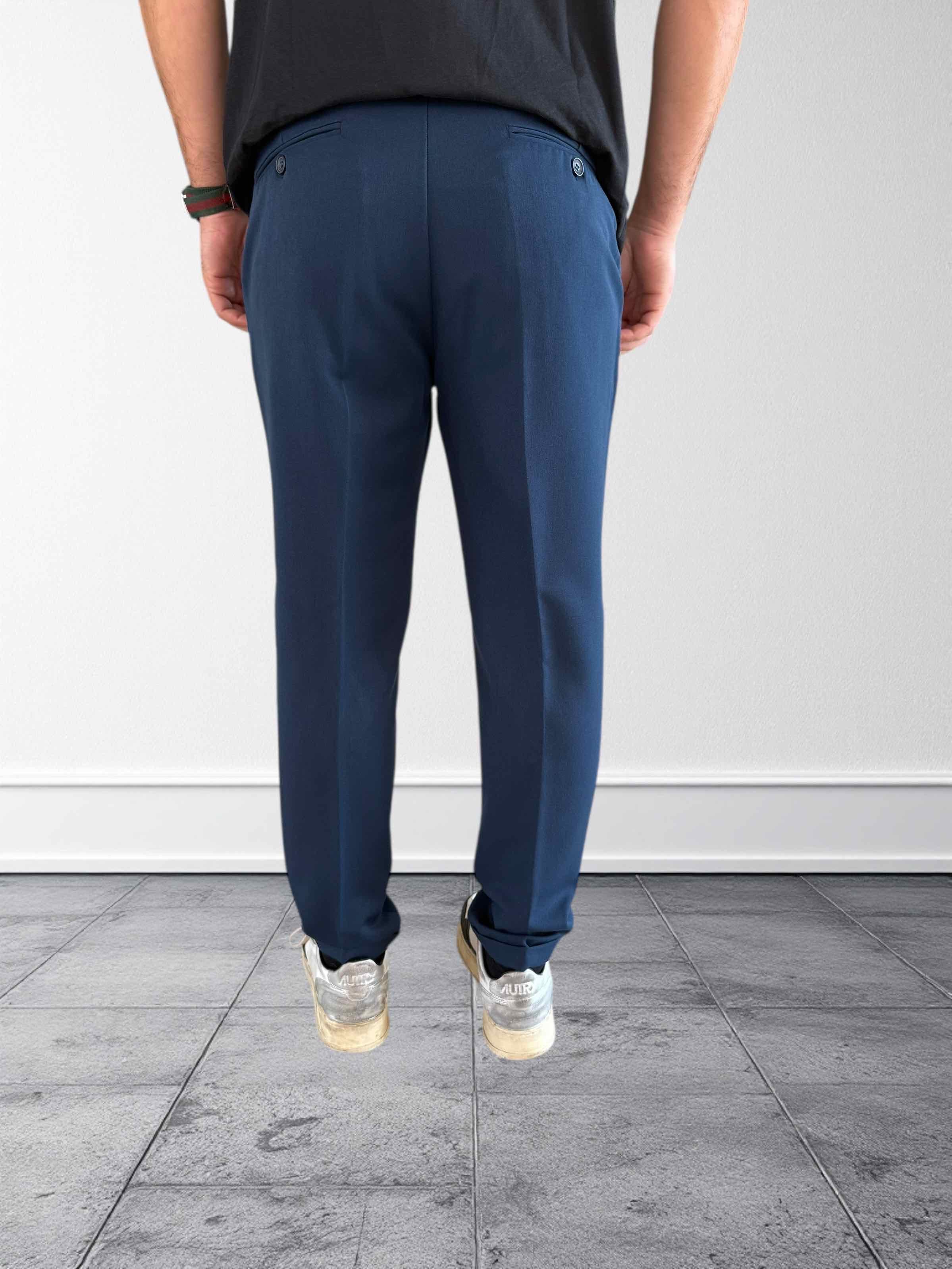 Pantalone tapered doppio filetto P15 OVERD