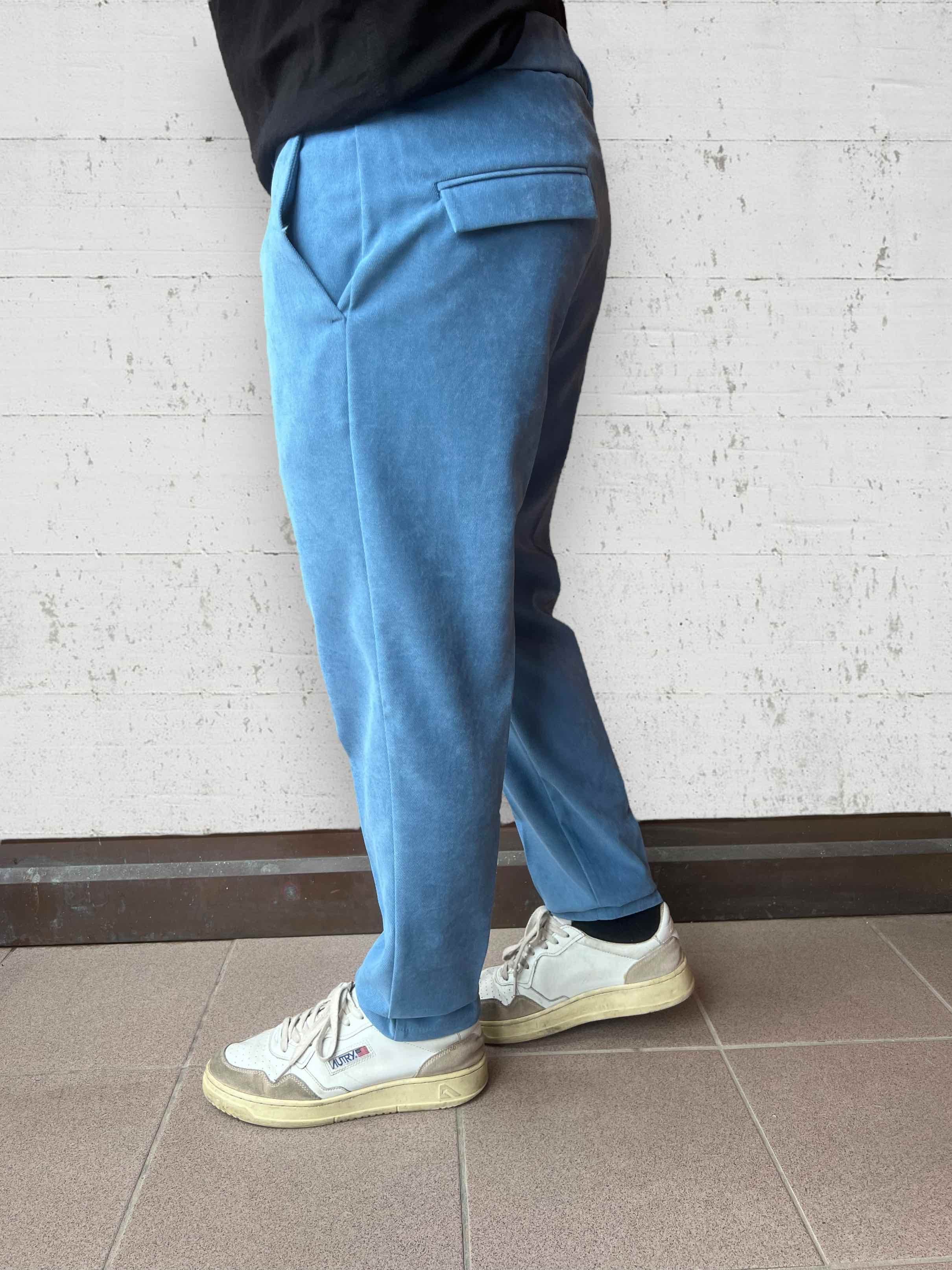 Pantalone velluto capri slim fit OVERD
