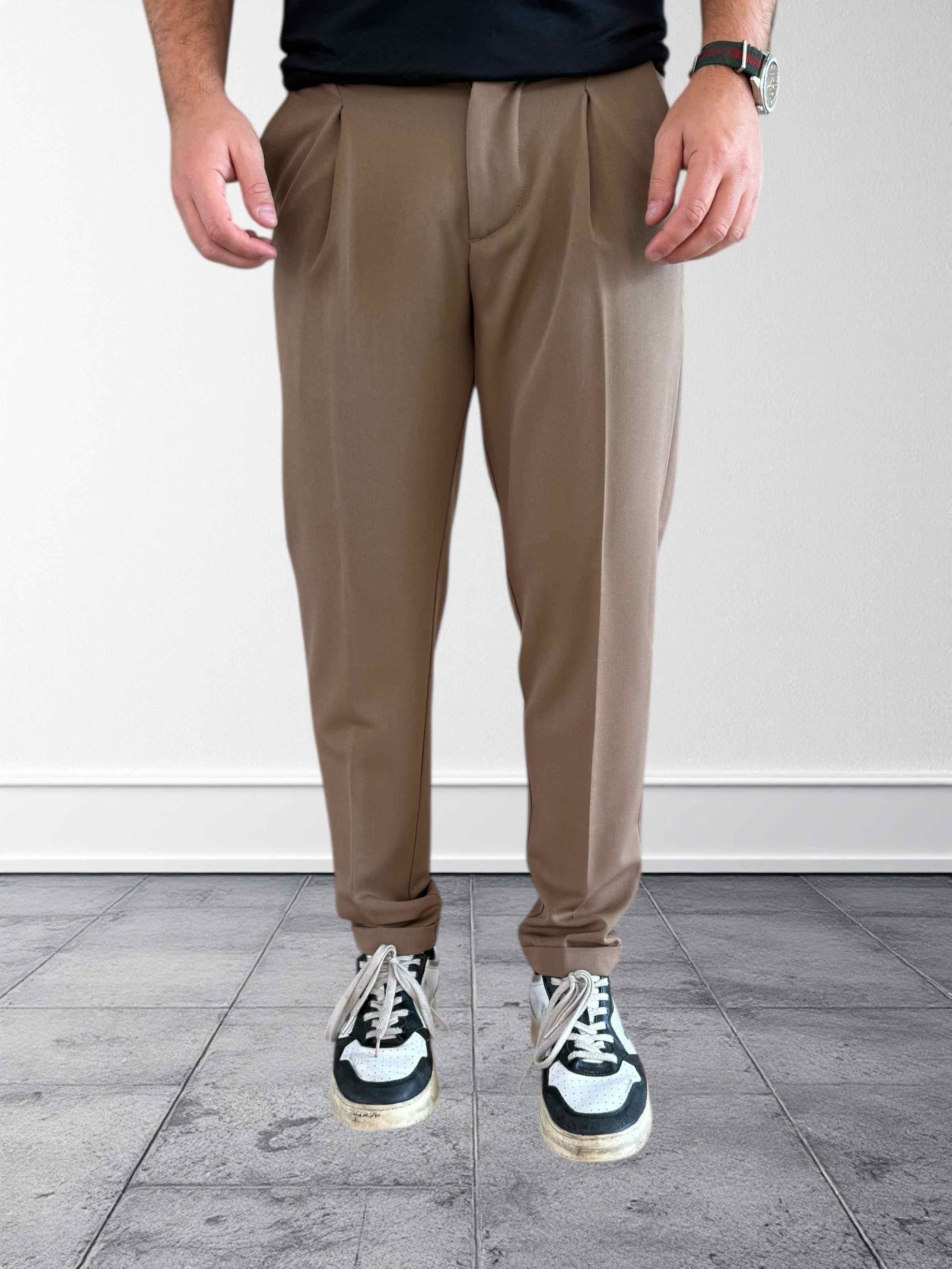Pantalone tapered doppio filetto P15 OVERD