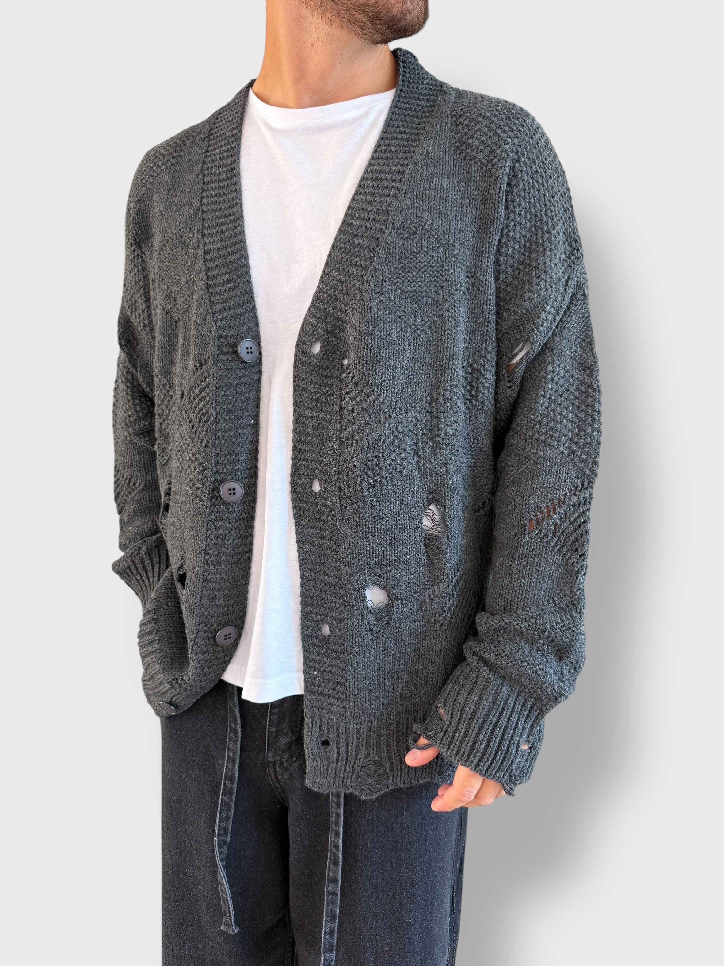 Cardigan over rotture 8113 NEW JOB BRAND