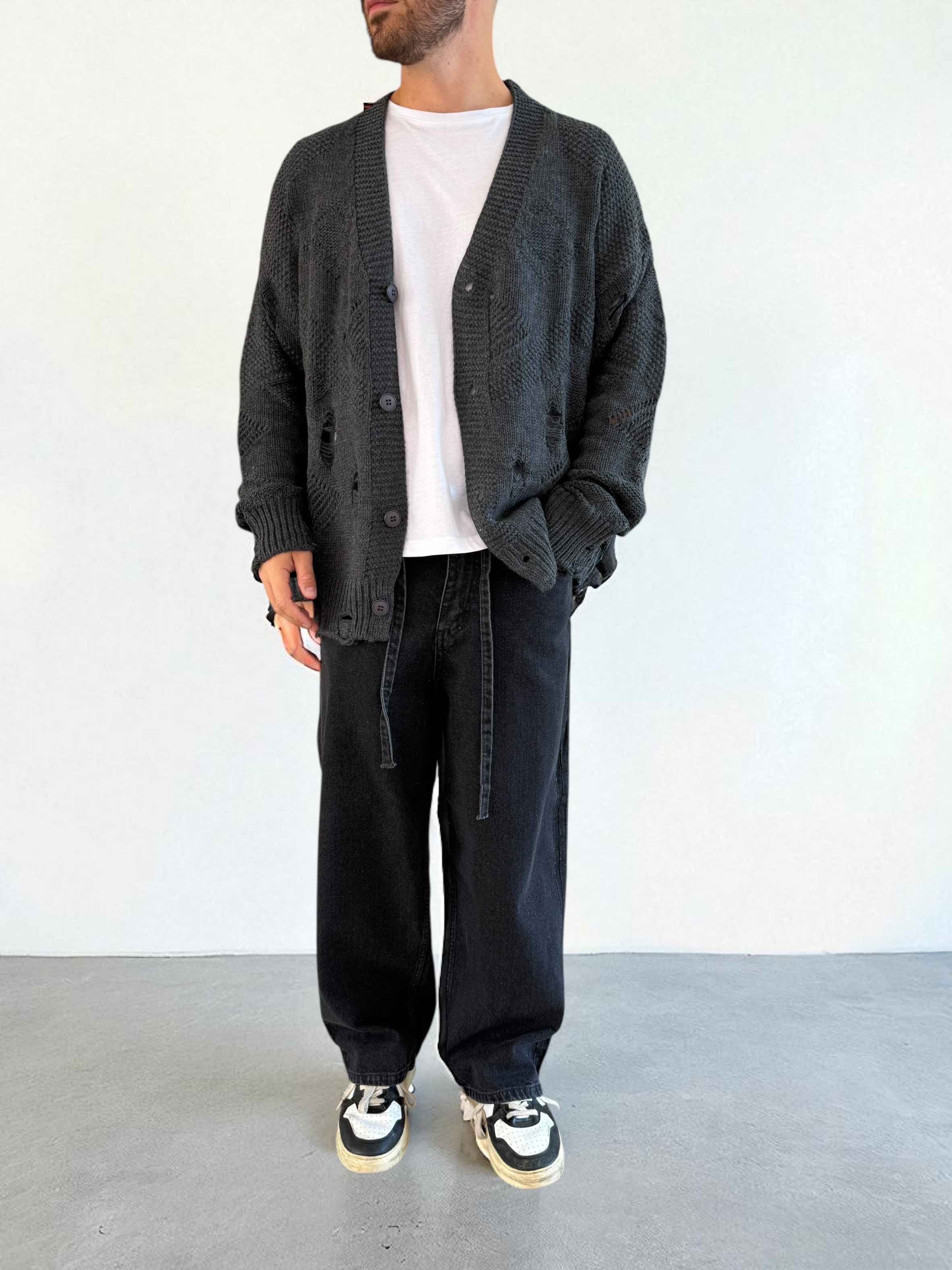 Cardigan over rotture 8113 NEW JOB BRAND