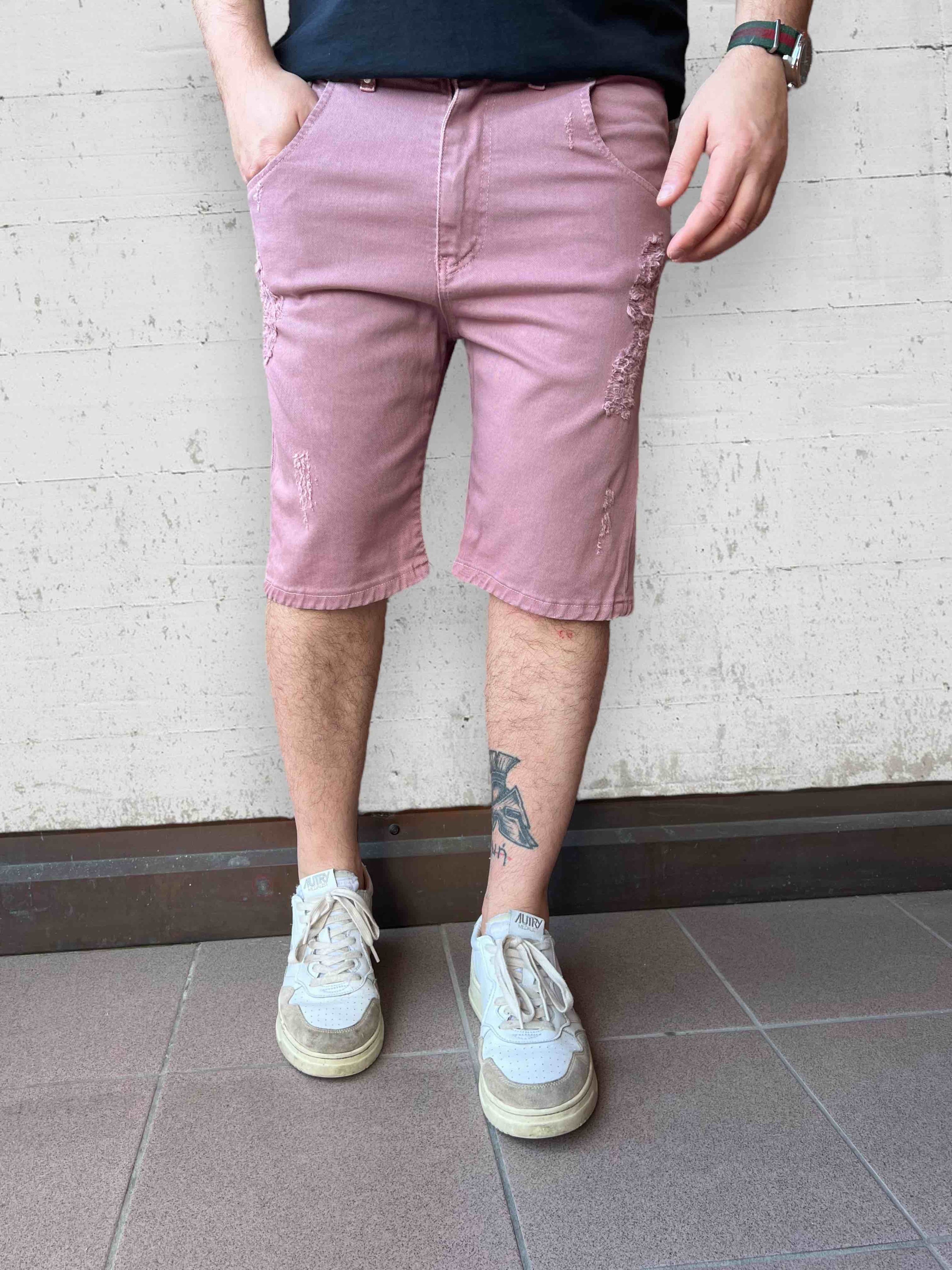 Bermuda bull denim rotture BL11