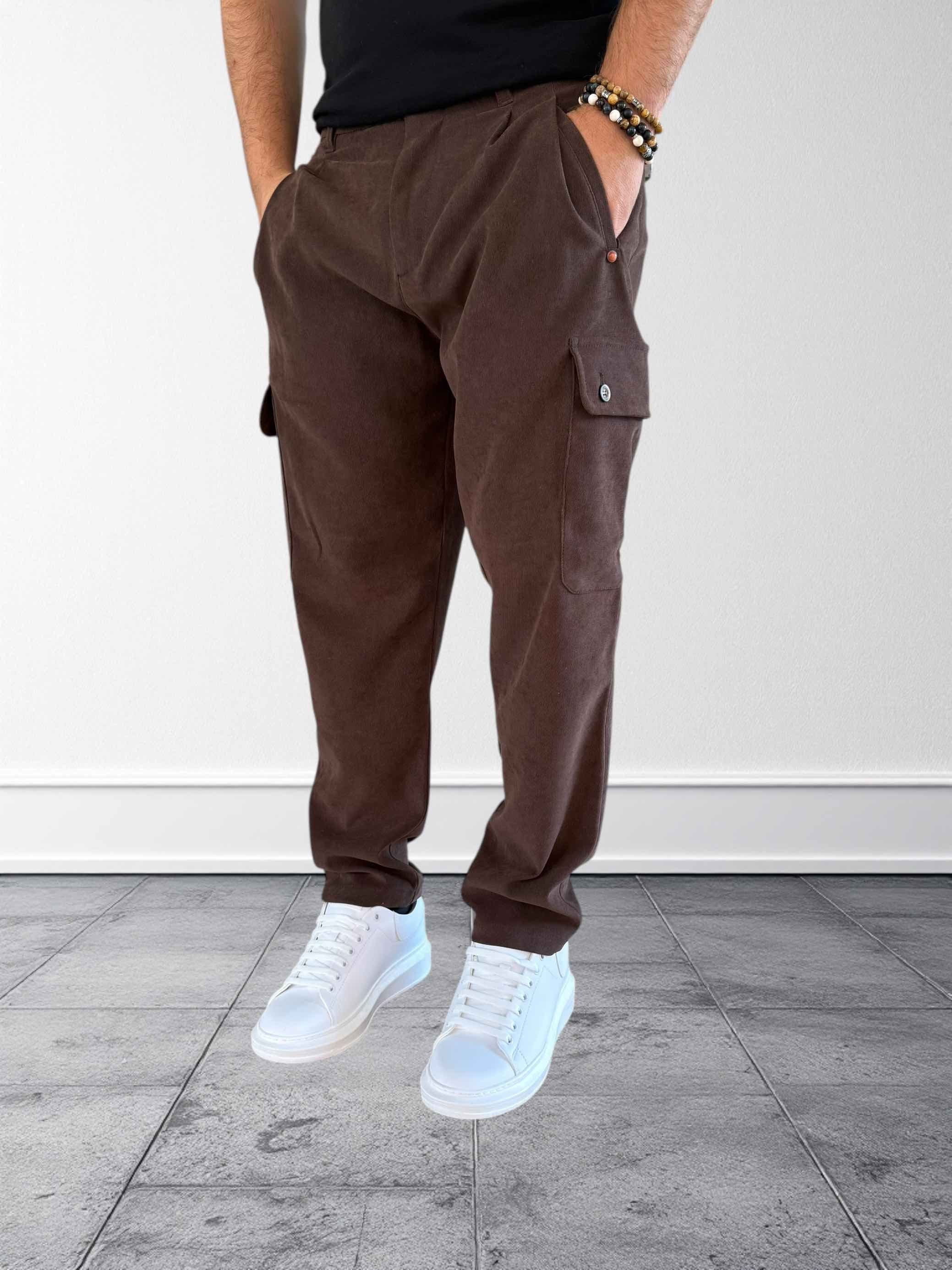 Pantalone cargo velluto campiglio 2669Y ALTATENSIONE