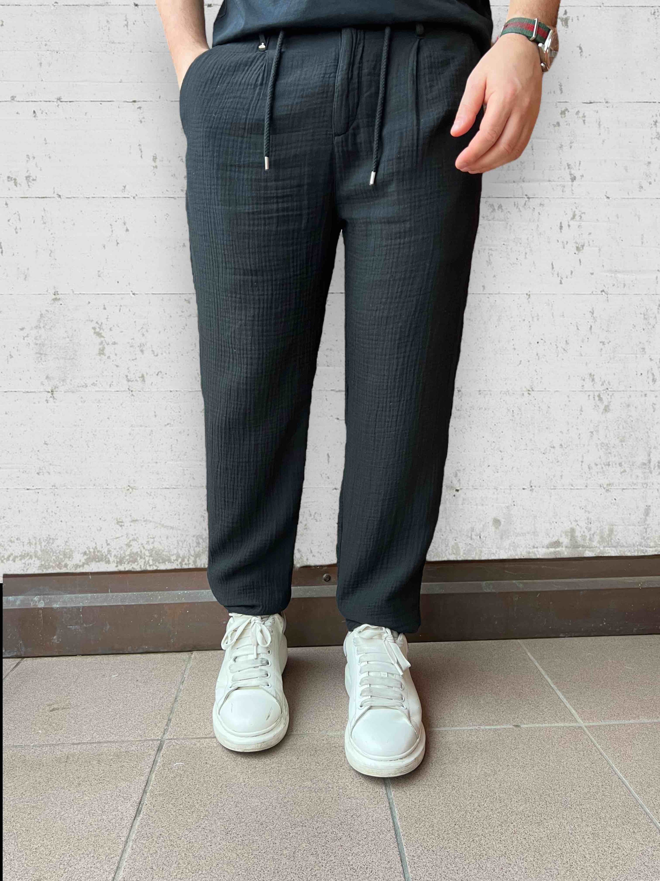 Pantalaccio cotone goffrato BERNA