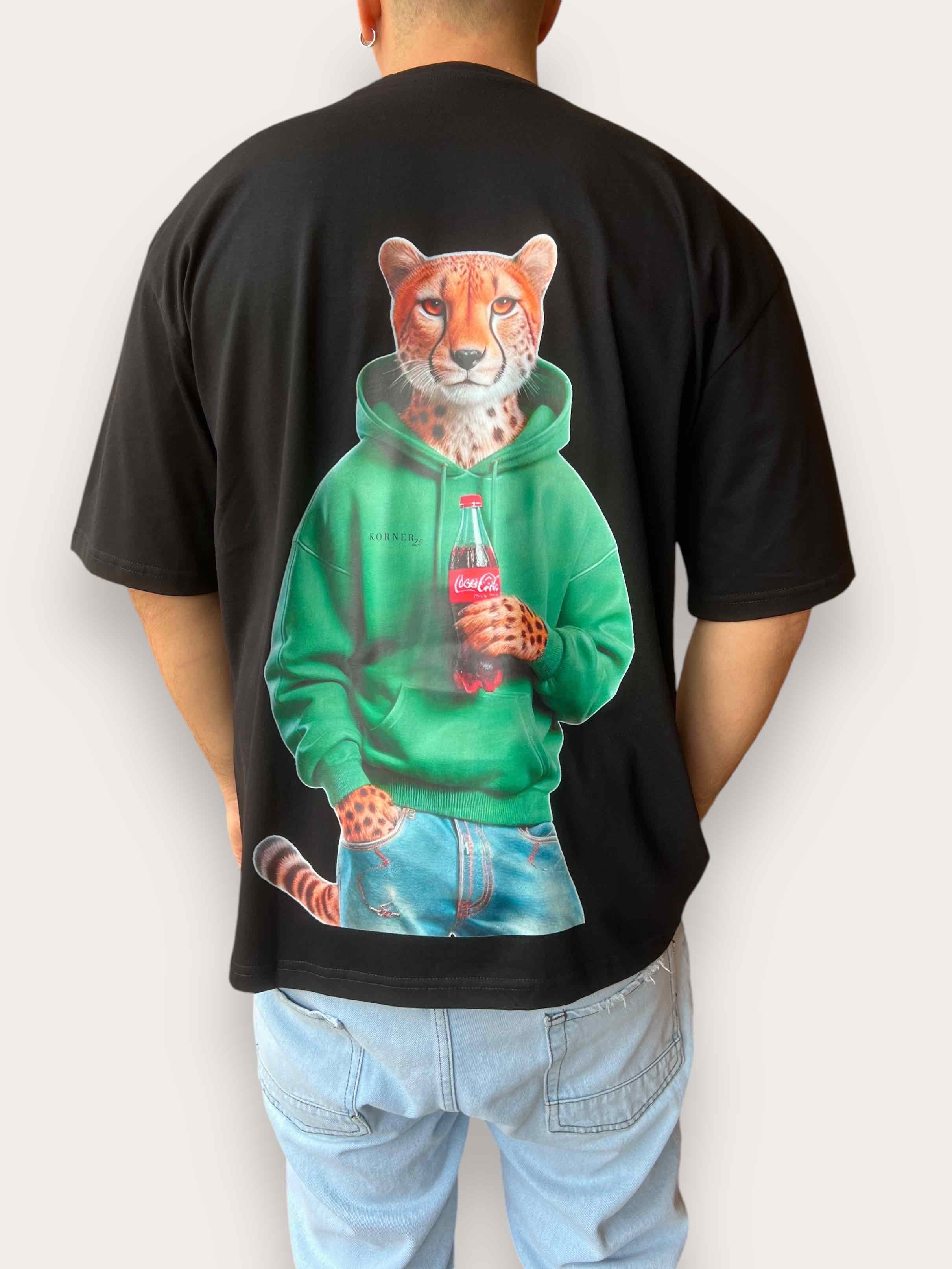 T shirt Party Animals Ghepardo KORNER 20