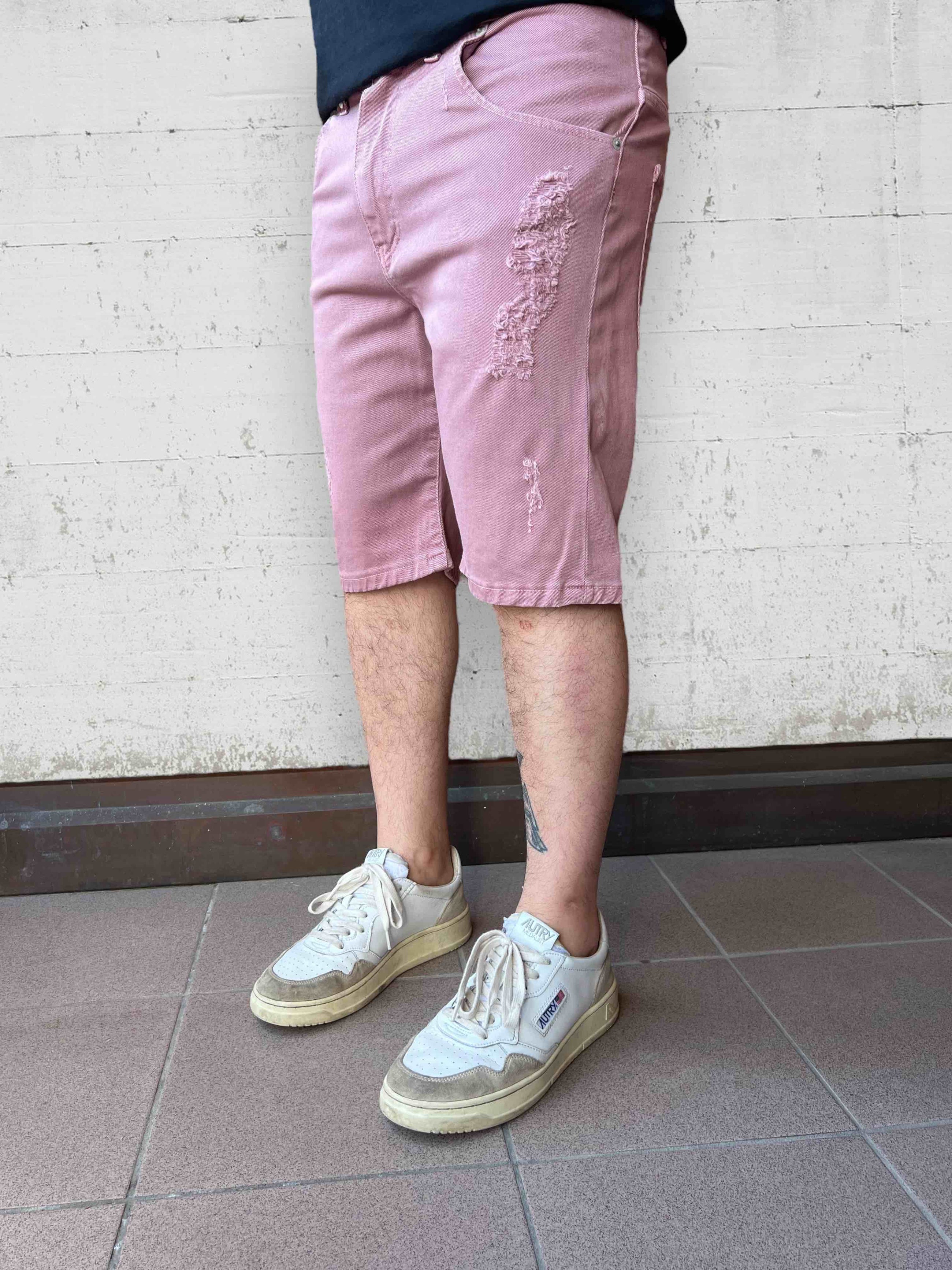 Bermuda bull denim rotture BL11