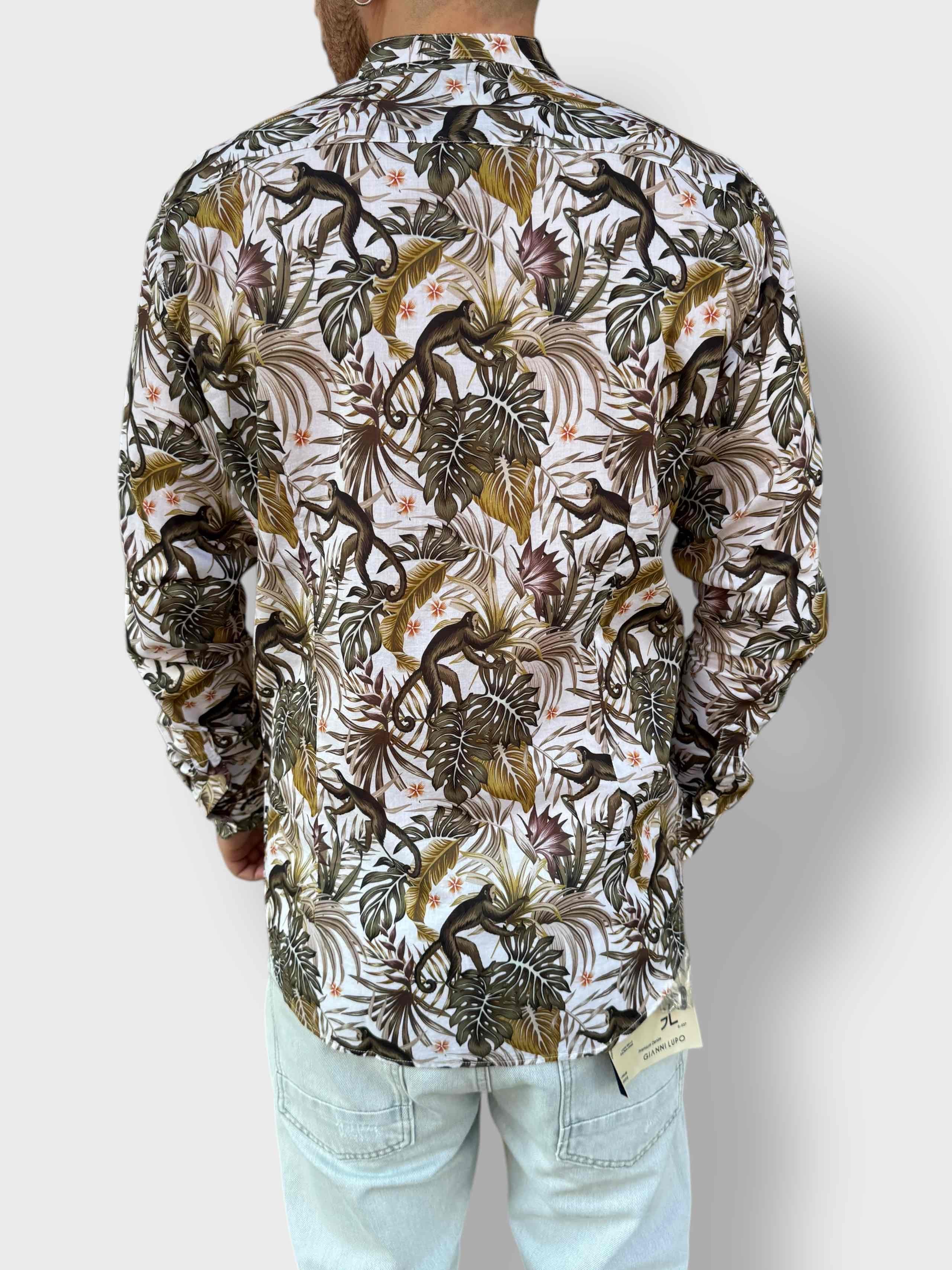 Camicia cotone fantasia GIANNI LUPO
