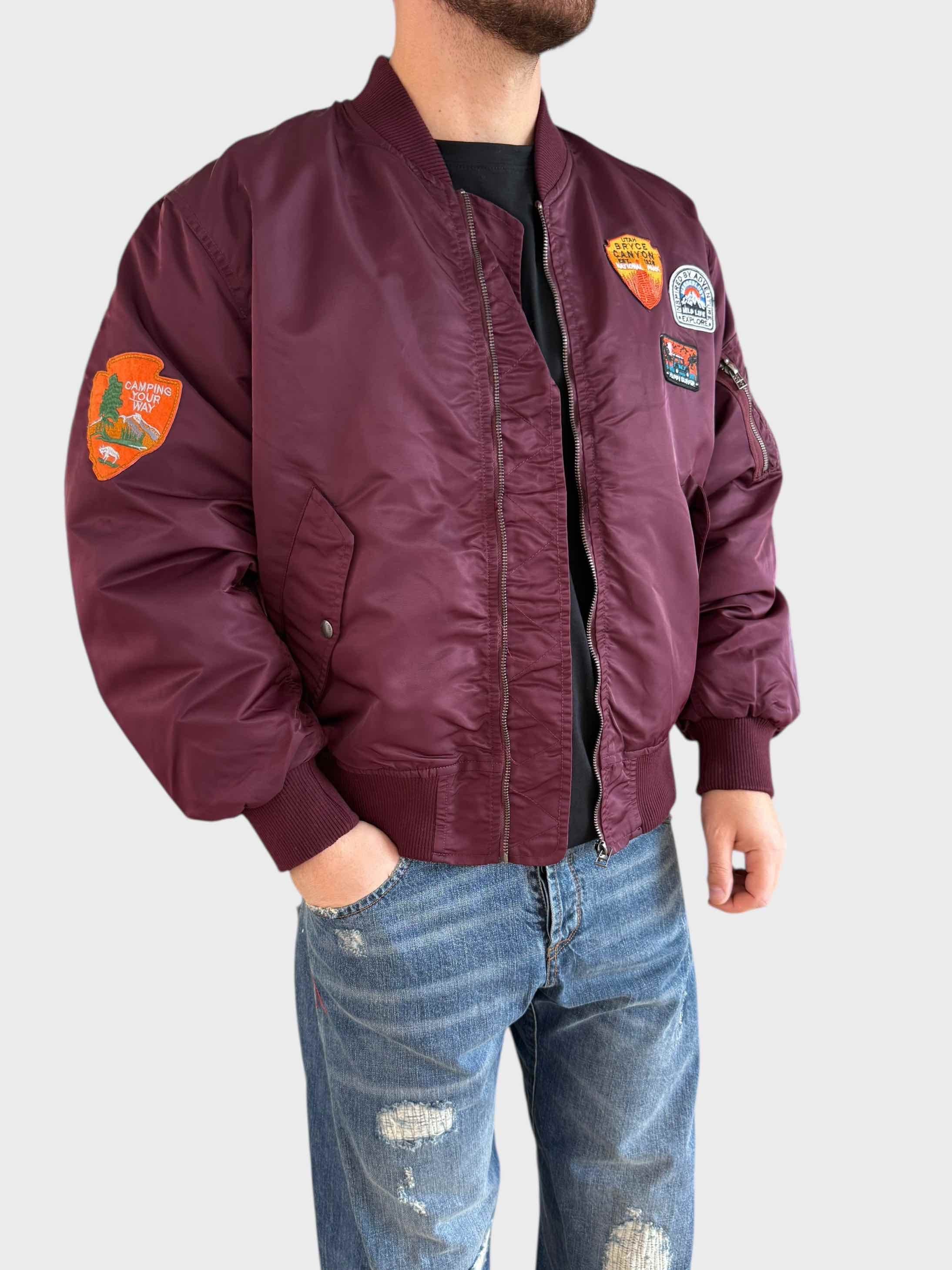 Giubbotto bomber patch 298 BERNA