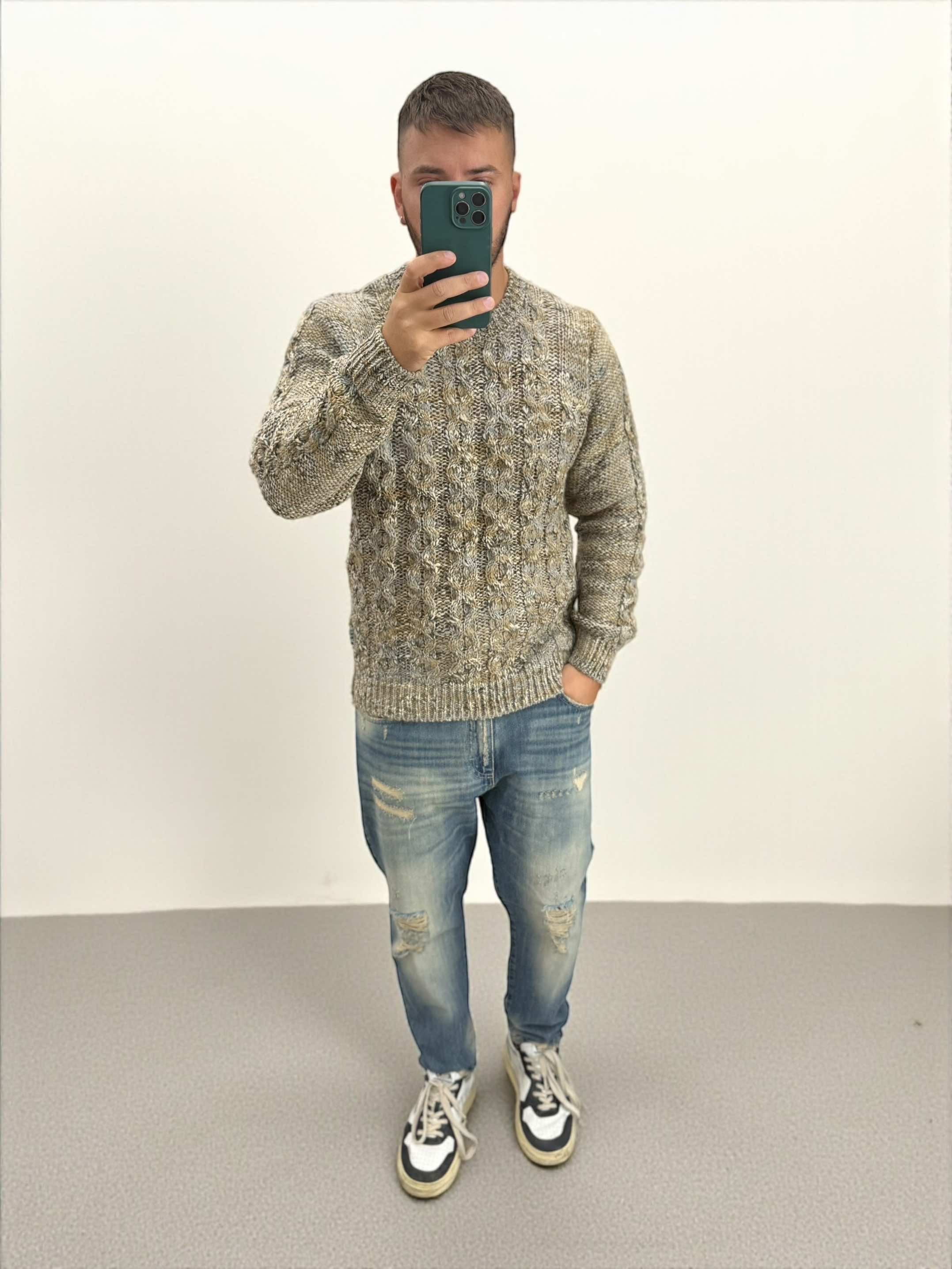 Maglione aran rasato 031 BERNA