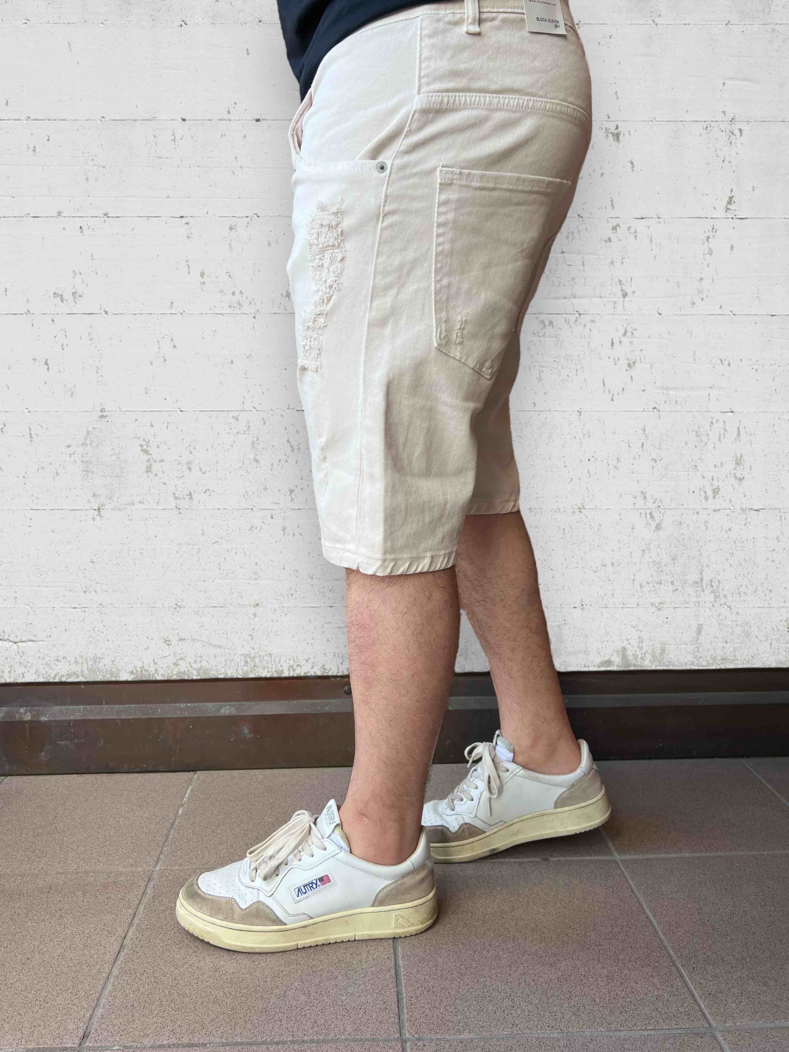 Bermuda bull denim rotture BL11