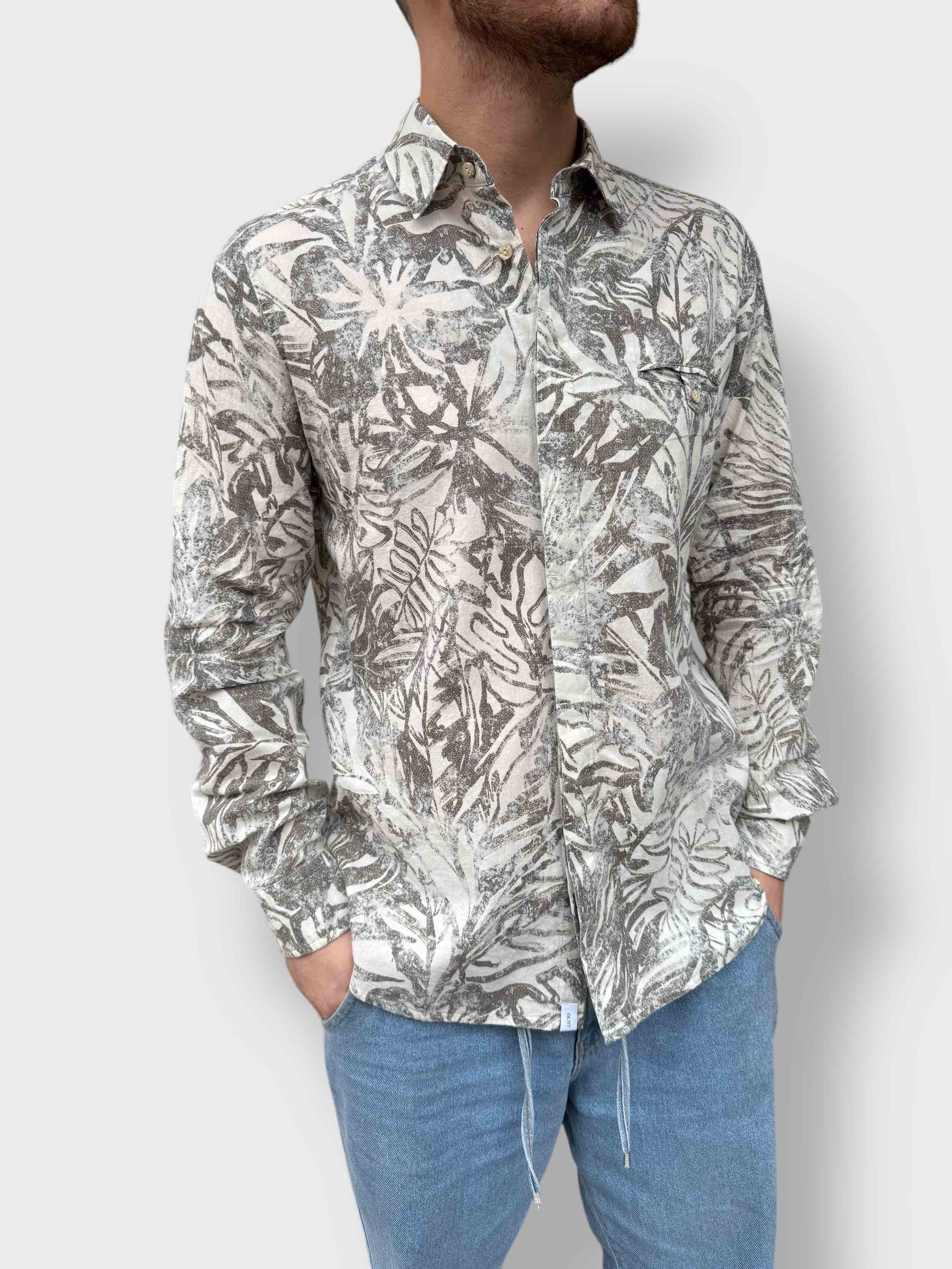 Camicia papaya cotone ALTATENSIONE