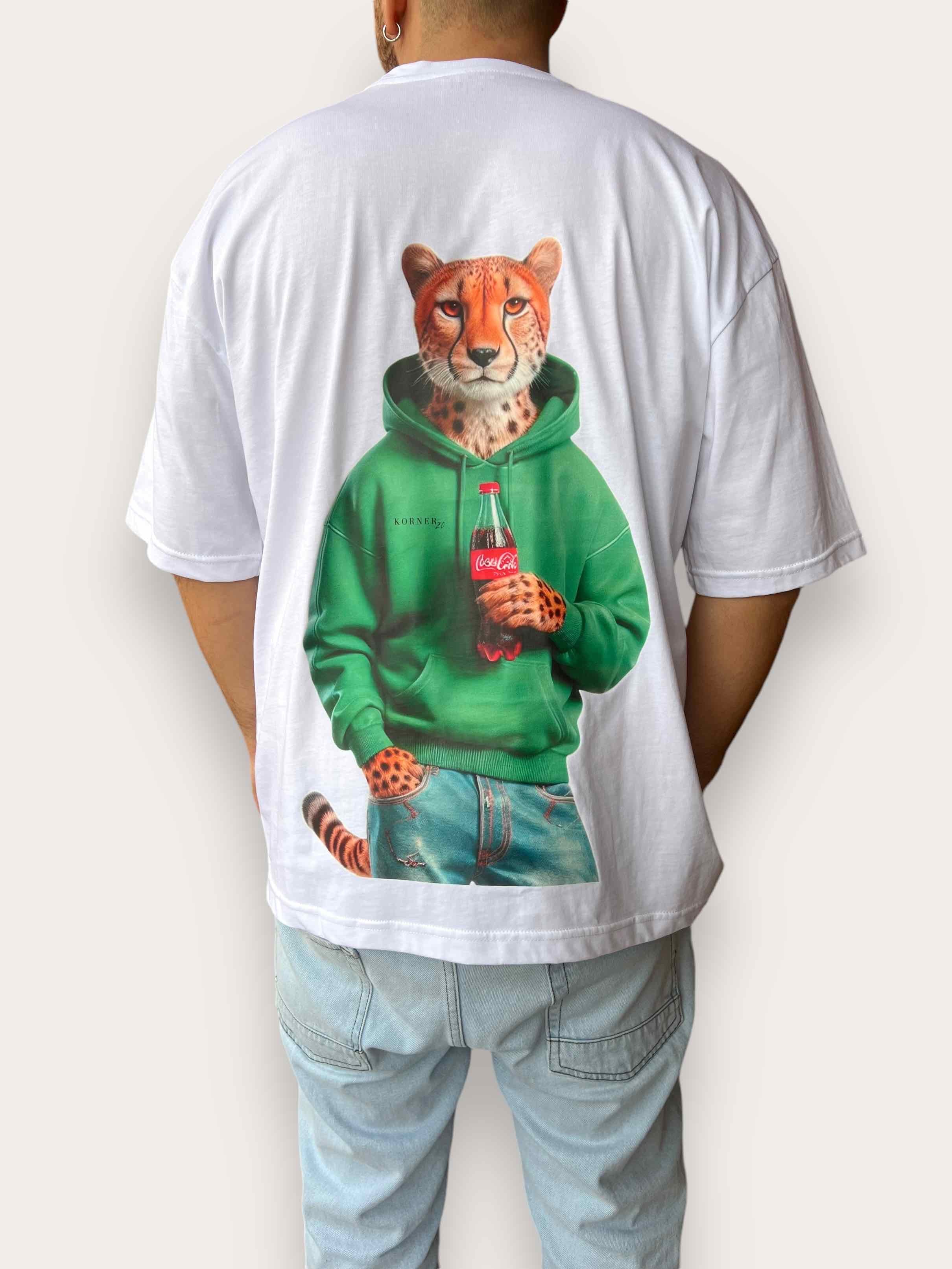 T shirt Party Animals Ghepardo KORNER 20