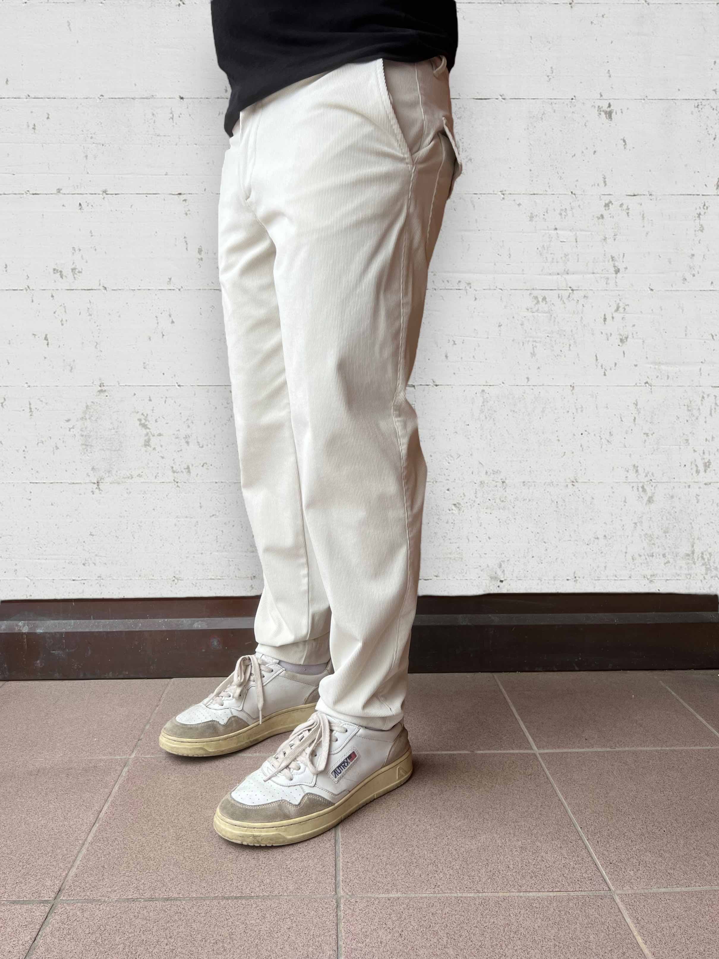 Pantalone dolce velluto ALTATENSIONE
