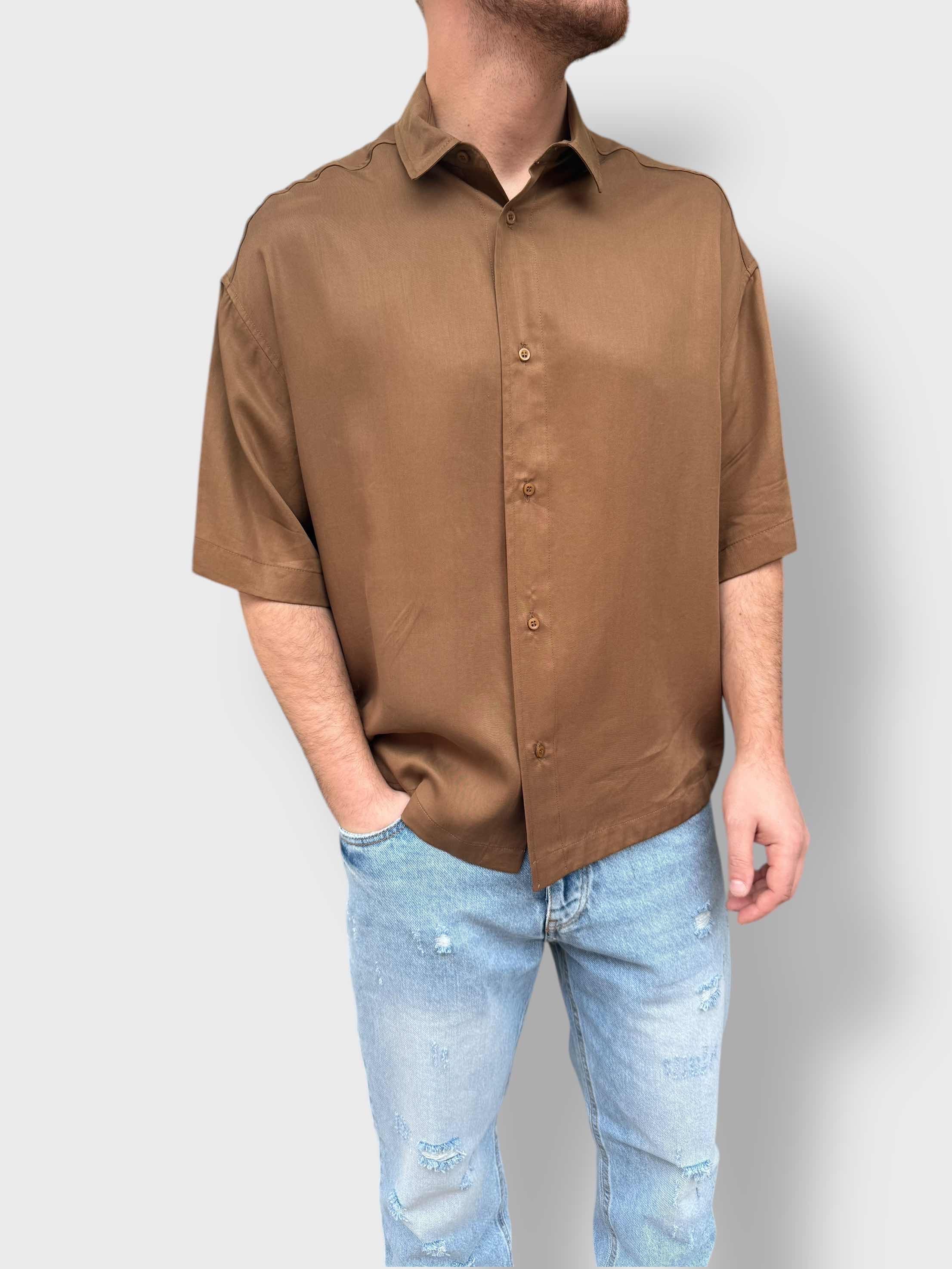 Camicia m/m tencel BERNA