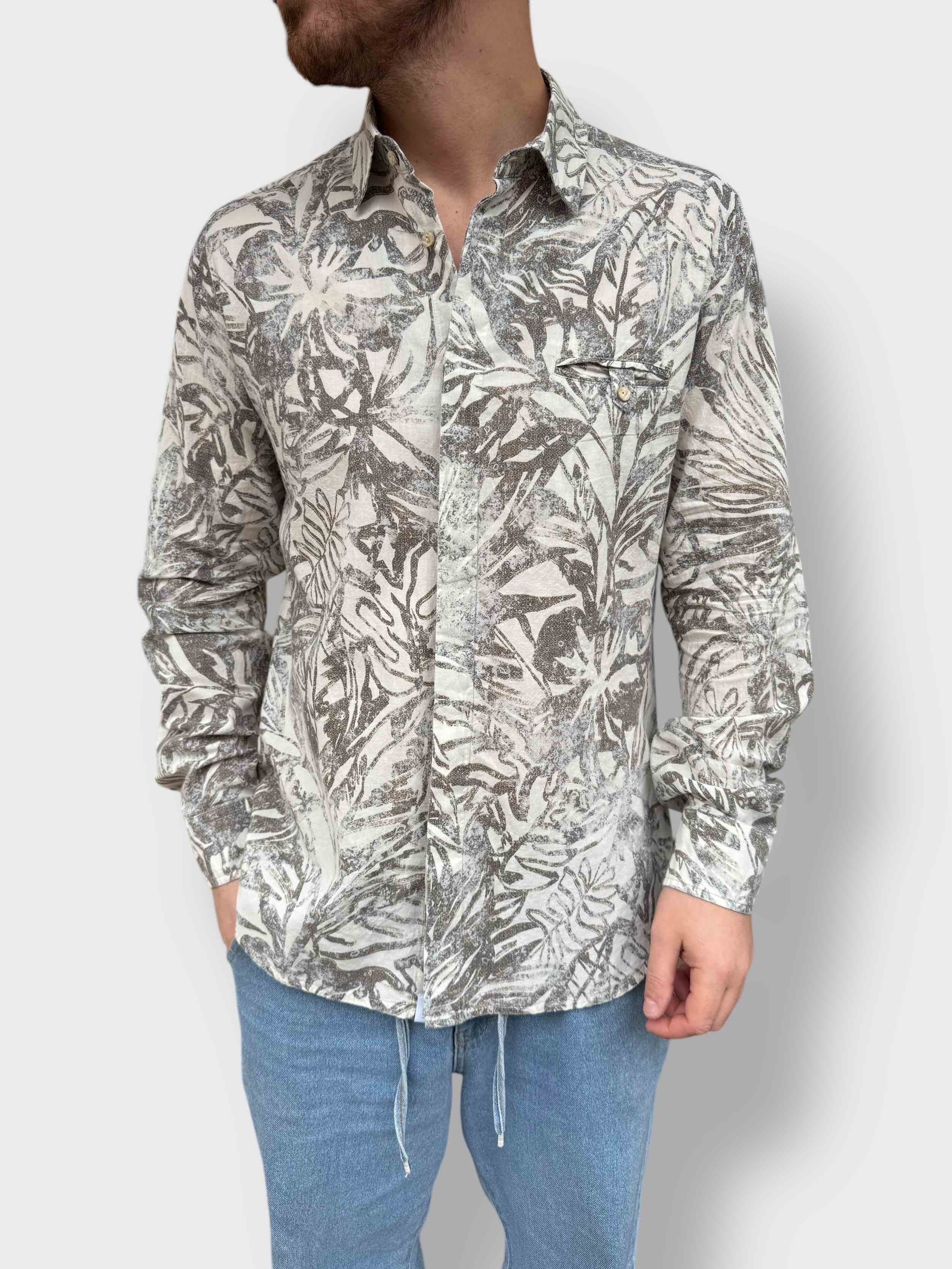 Camicia papaya cotone ALTATENSIONE