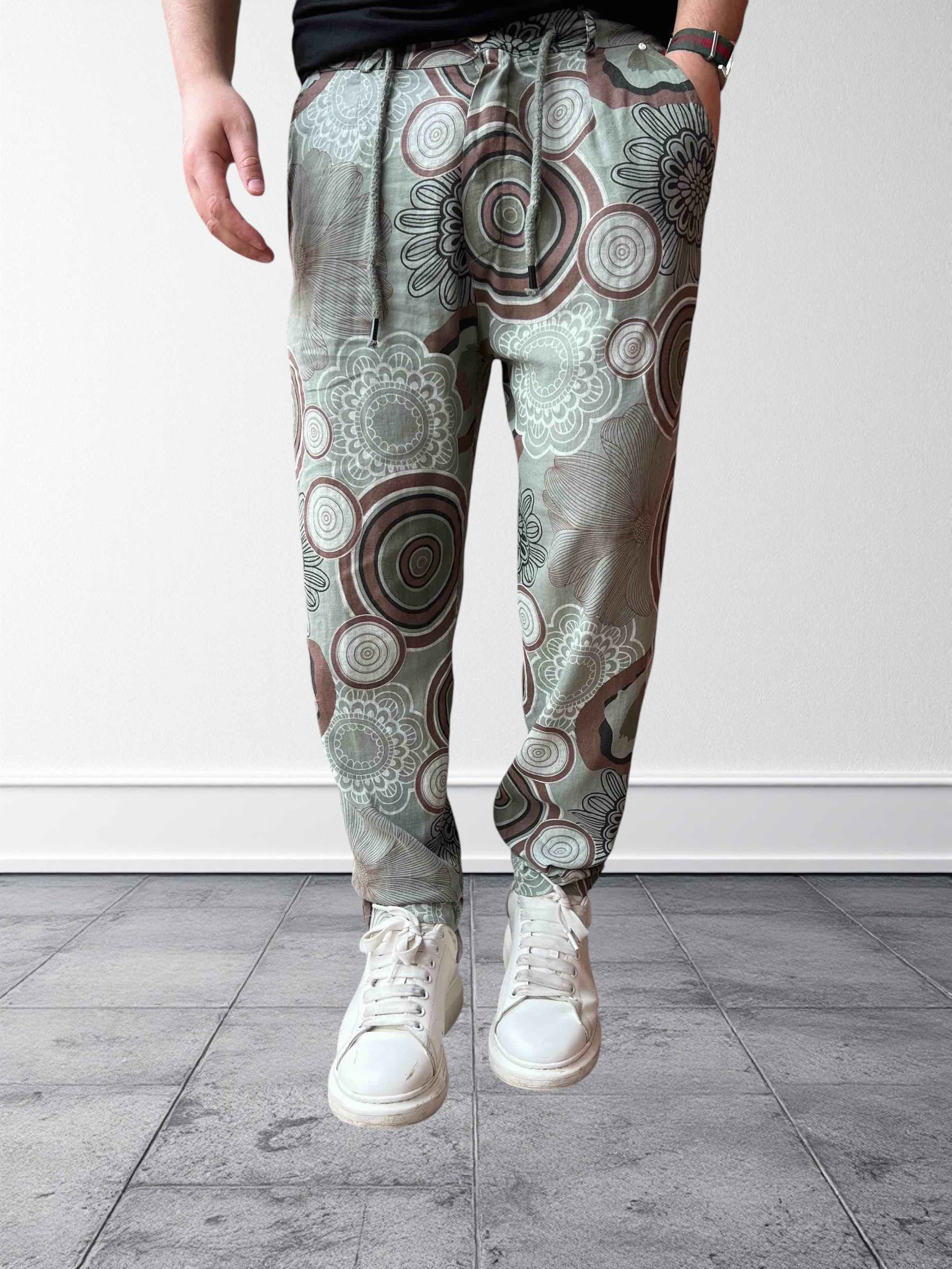 Pantalone lino/viscosa BL11