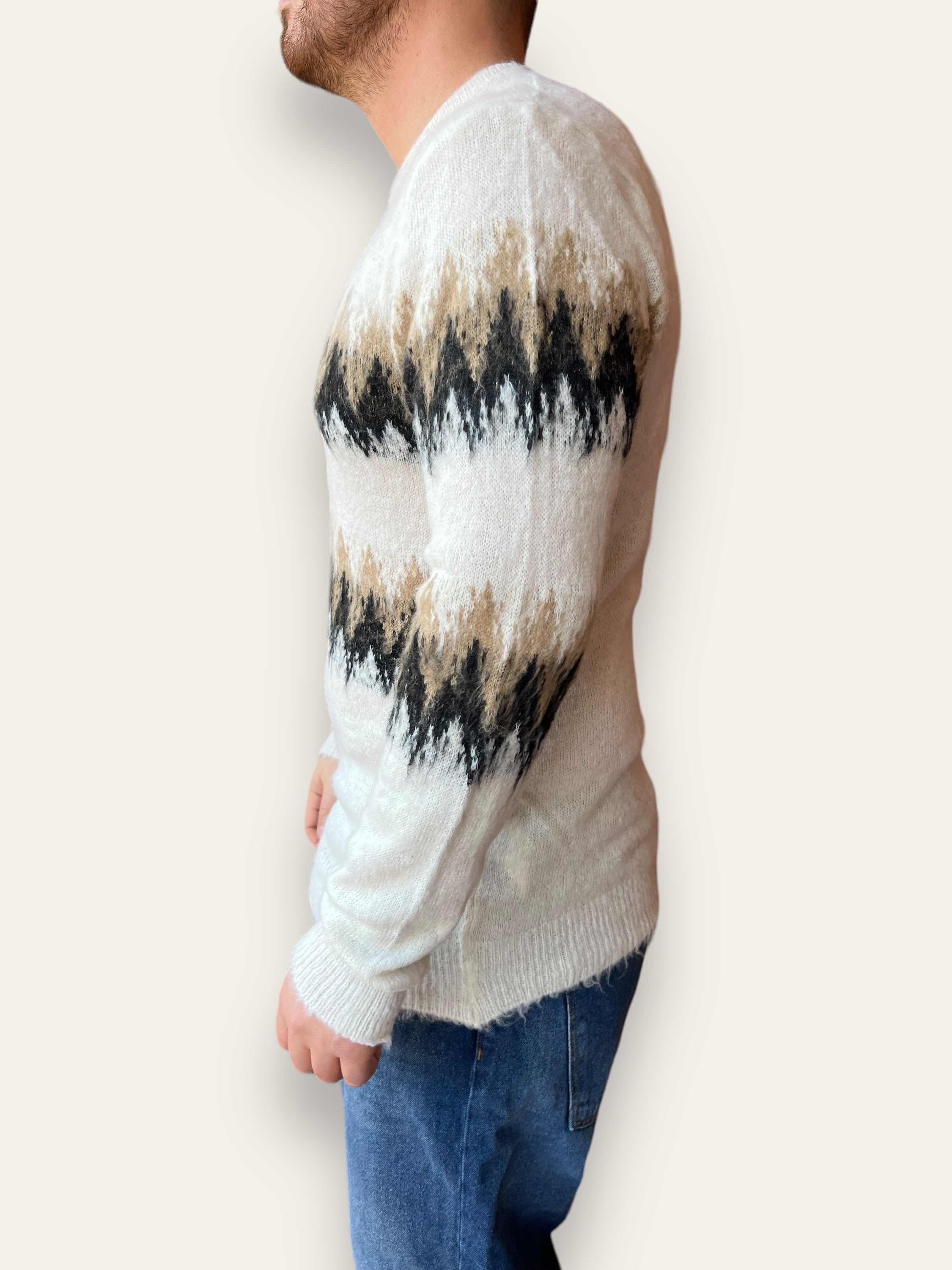 Maglione Jacquard BL11