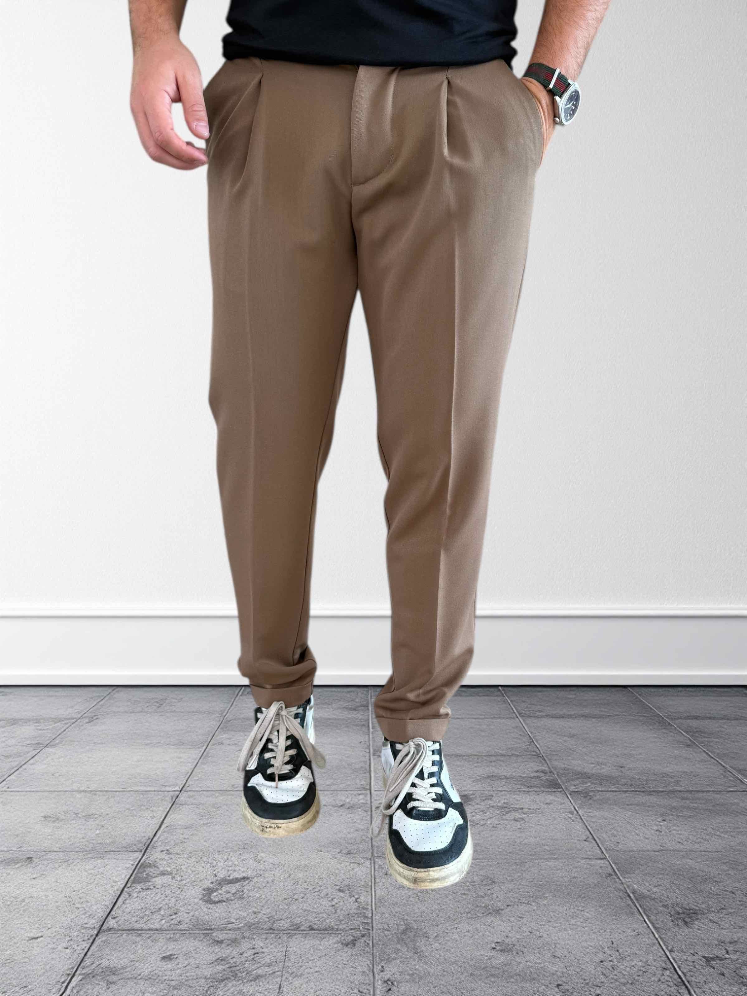Pantalone tapered doppio filetto P15 OVERD