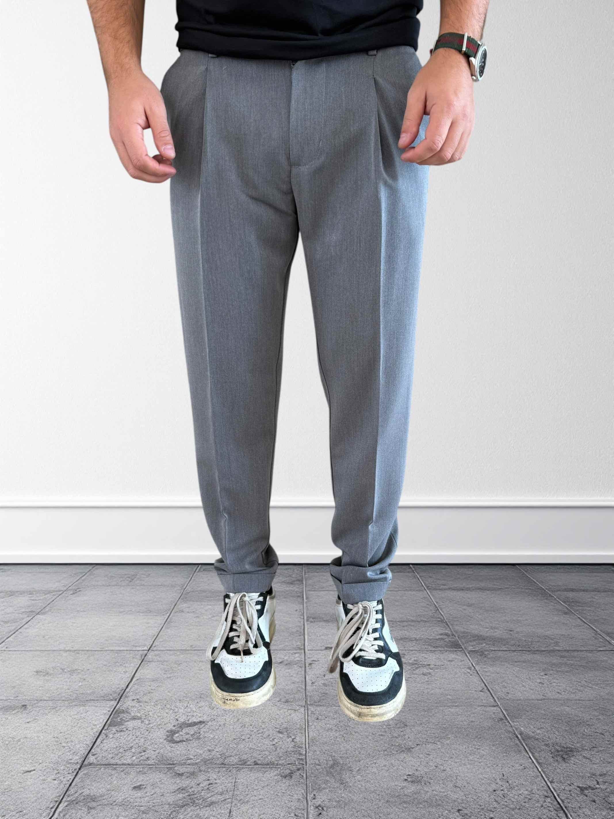 Pantalone tapered doppio filetto P15 OVERD