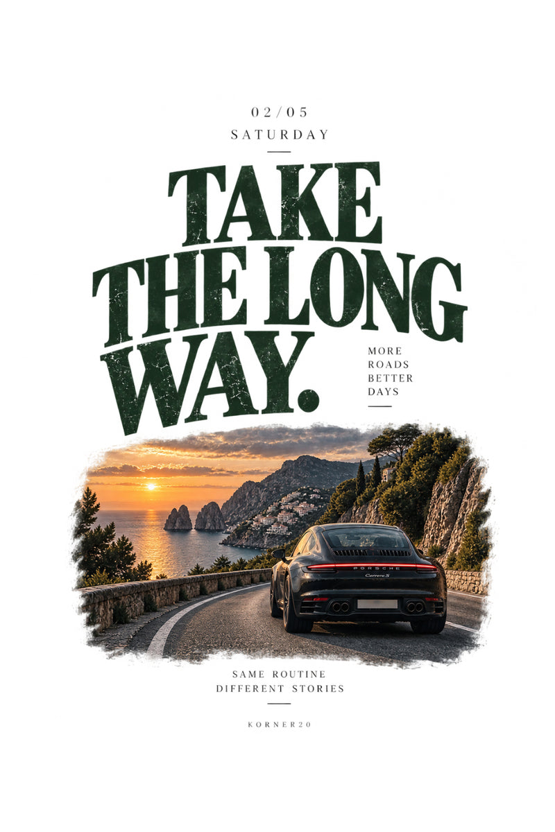 T Shirt Take the long way KORNER20