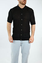Polo in maglia traforata casio 001 BL11