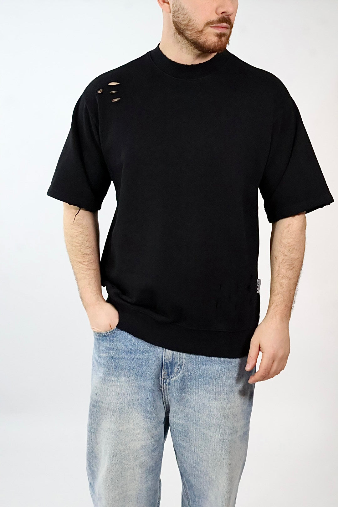T shirt felpa destroy m/m 245 BERNA